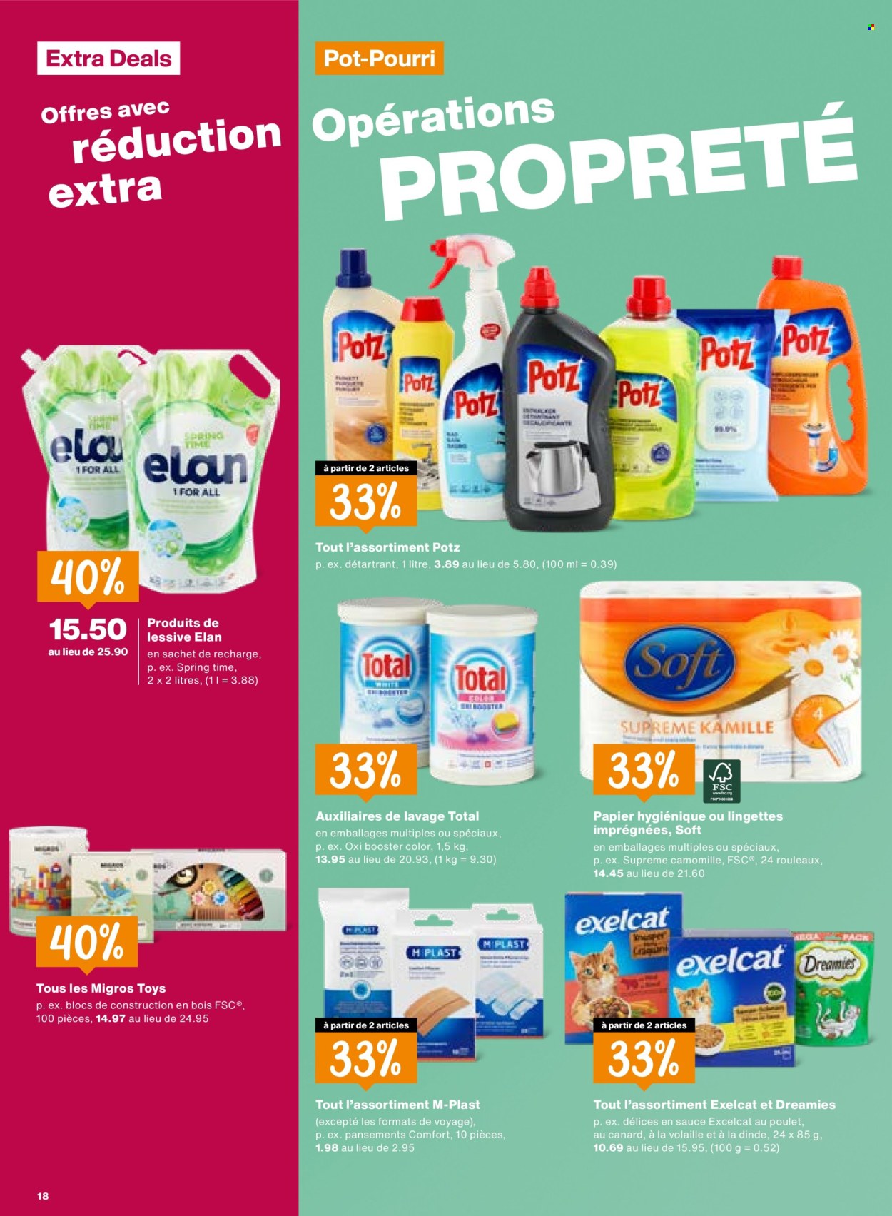 Catalogue Migros - 27.8.2026 - 2.9.2026. Page 18. Page 18