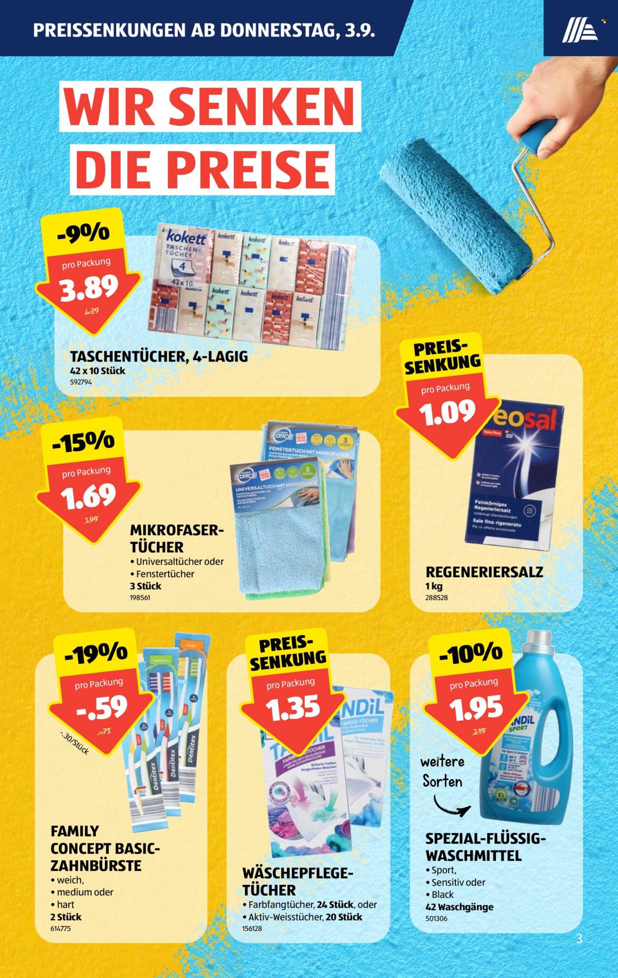 Catalogue Aldi - 3.9.2026 - 9.9.2026. Page 3. Page 3