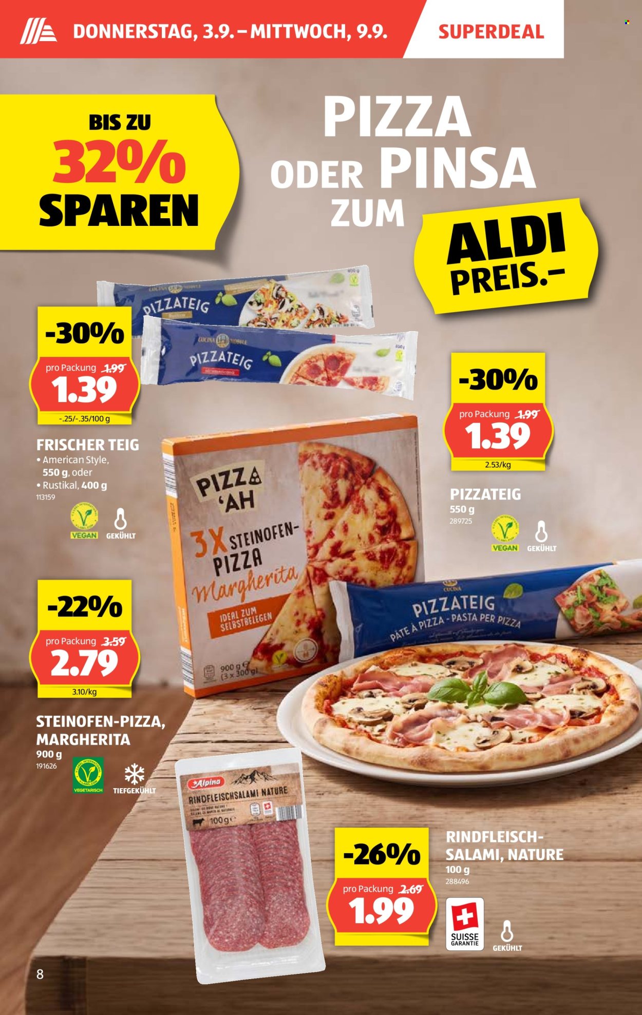 Catalogue Aldi - 3.9.2026 - 9.9.2026. Page 8. Page 8