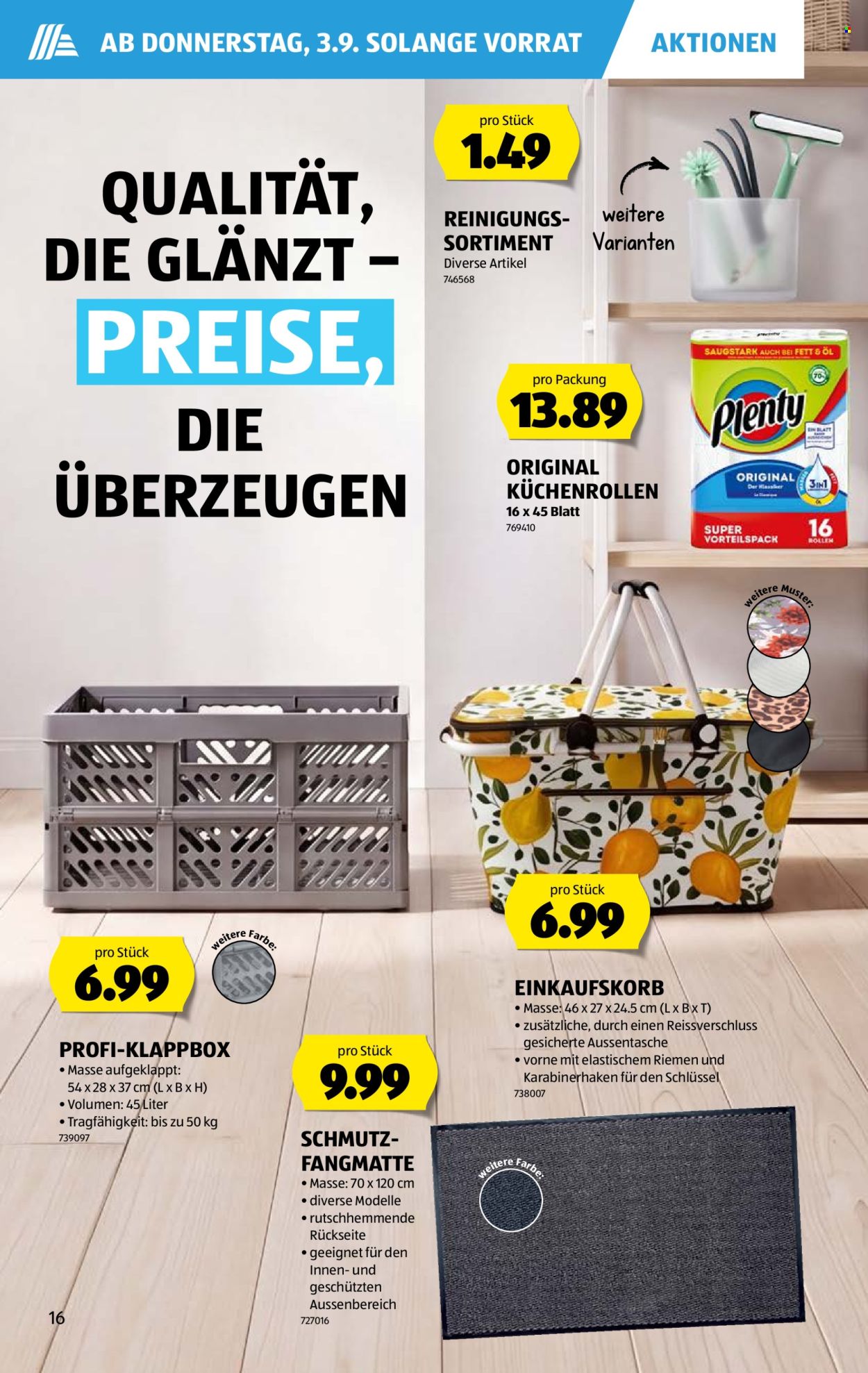 Catalogue Aldi - 3.9.2026 - 9.9.2026. Page 16. Page 16