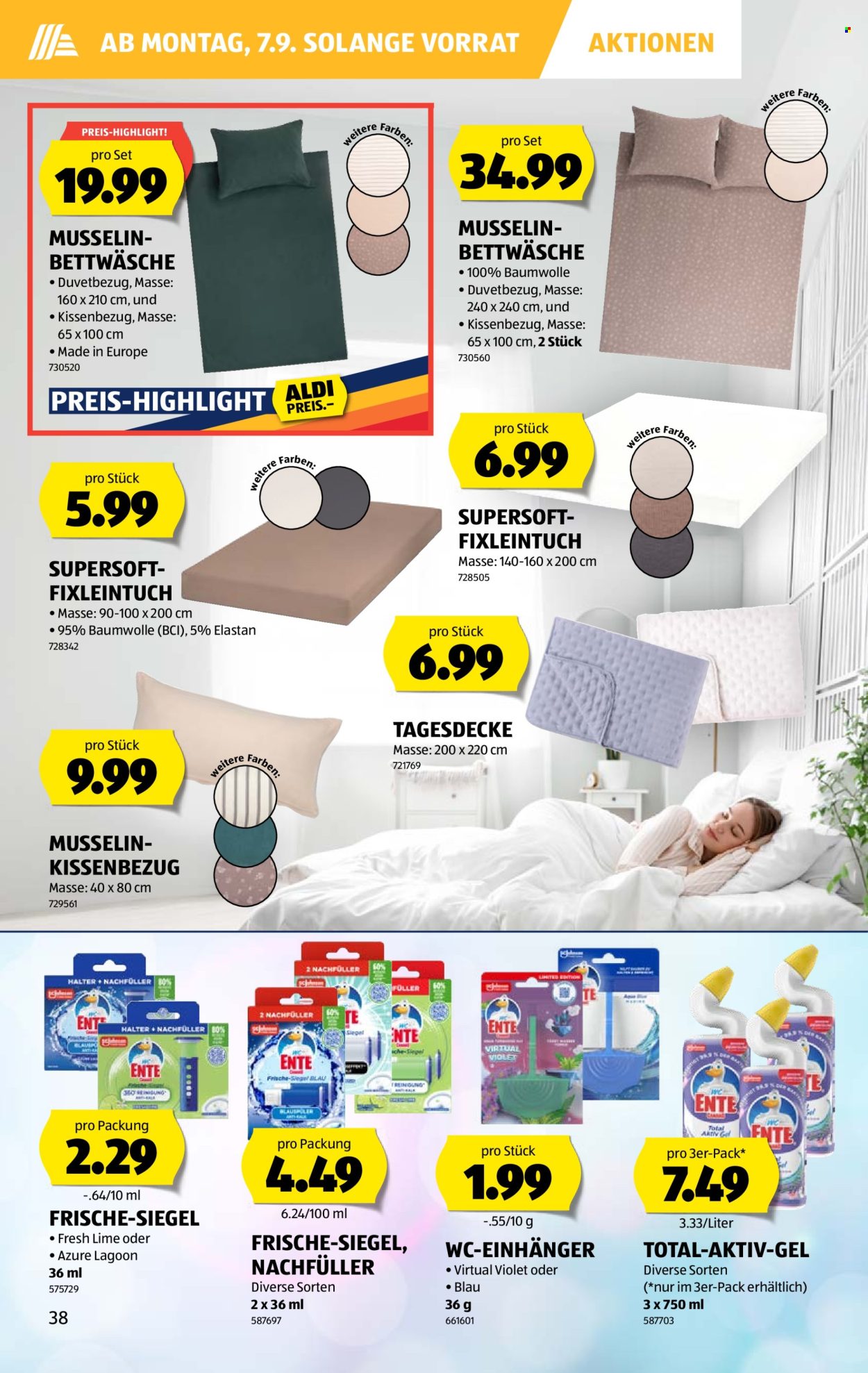 Catalogue Aldi - 3.9.2026 - 9.9.2026. Page 38. Page 38