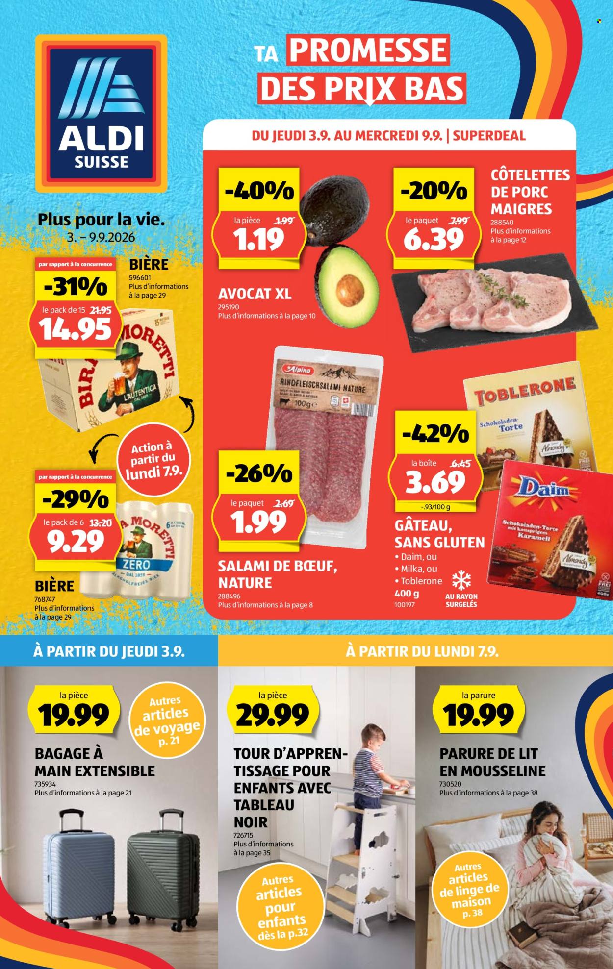Catalogue Aldi - 3.9.2026 - 9.9.2026. Page 1. Page 1
