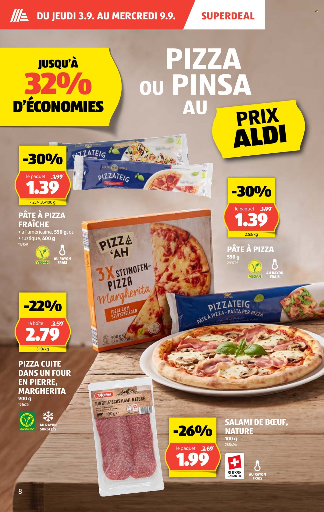 Catalogue Aldi - 3.9.2026 - 9.9.2026. Page 8. Page 8