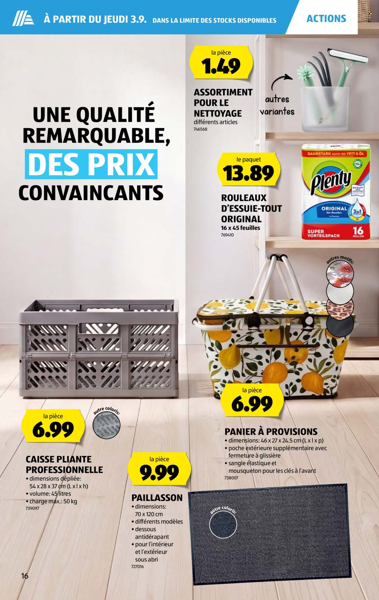 Catalogue Aldi - 3.9.2026 - 9.9.2026. Page 16. Page 16