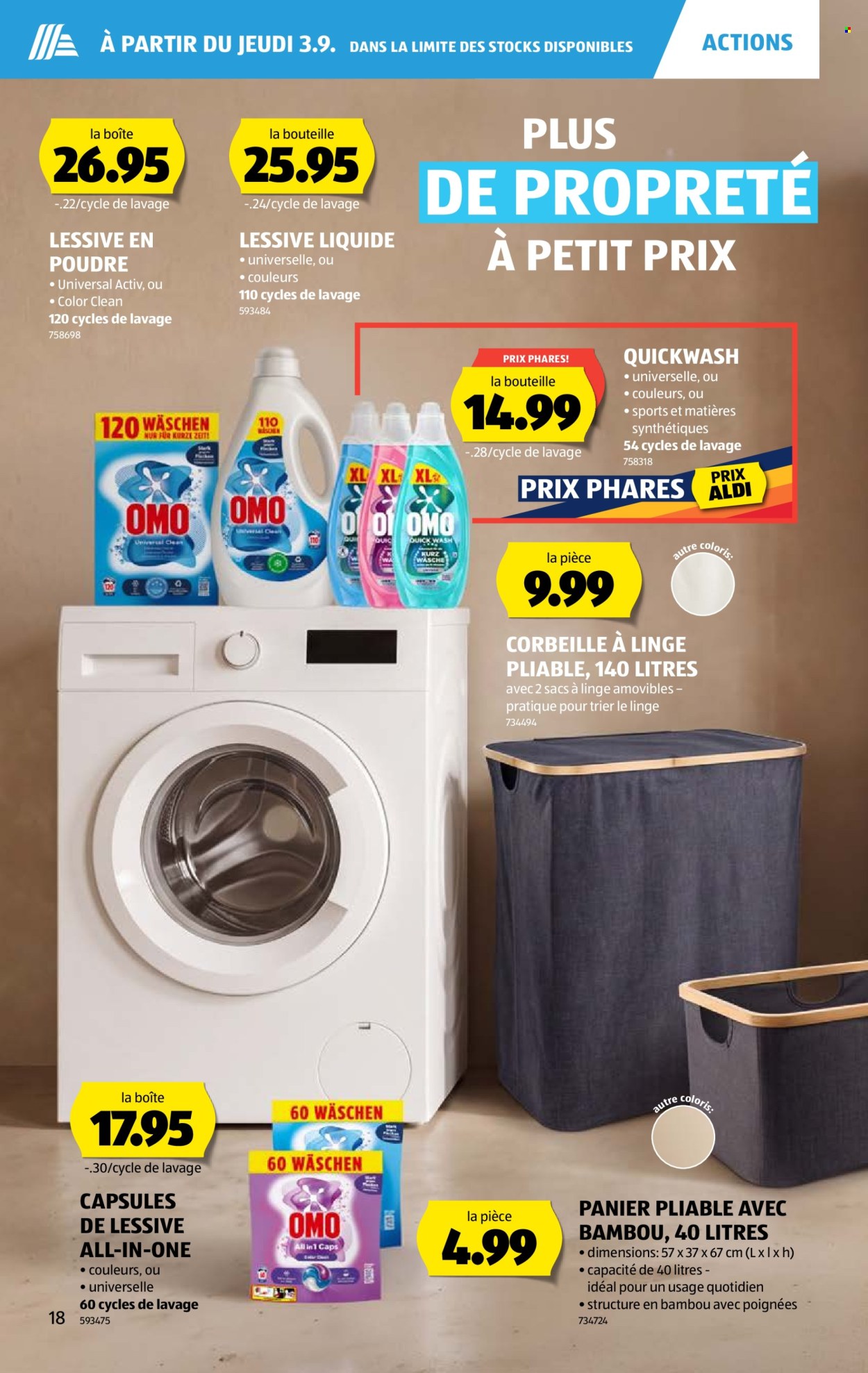 Catalogue Aldi - 3.9.2026 - 9.9.2026. Page 18. Page 18