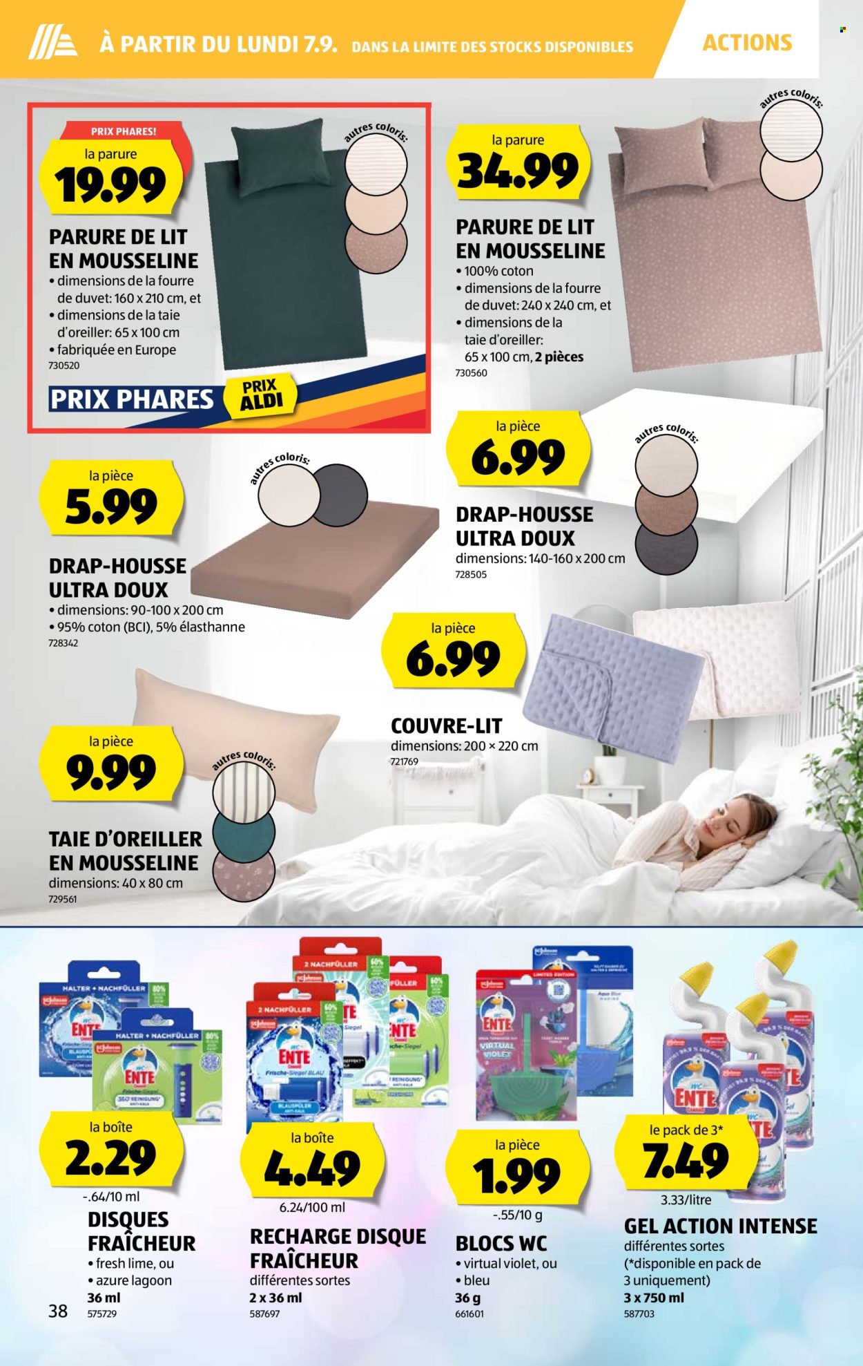 Catalogue Aldi - 3.9.2026 - 9.9.2026. Page 38. Page 38