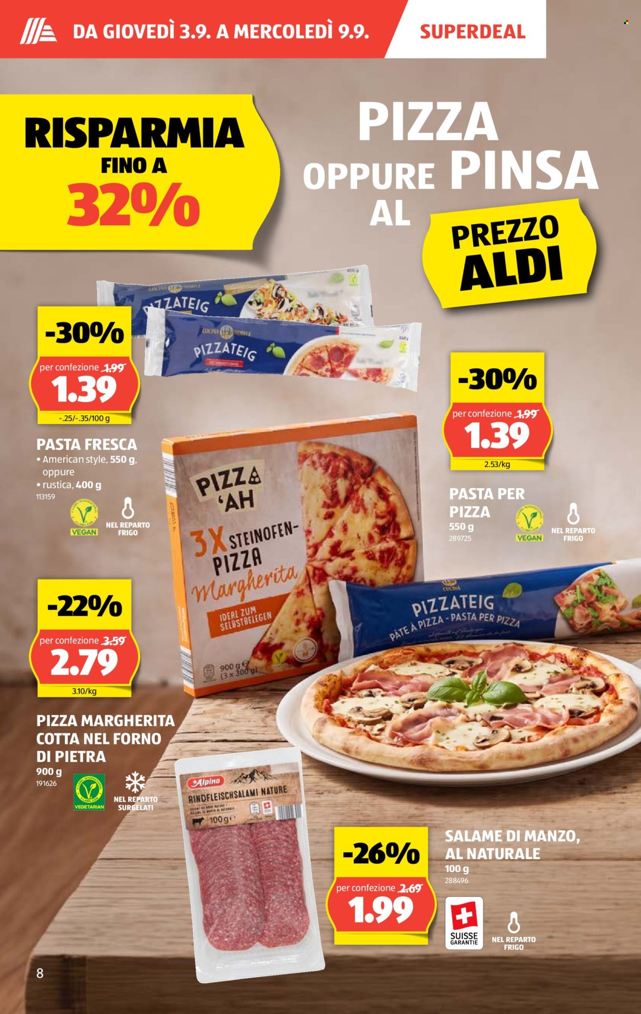 Catalogue Aldi - 3.9.2026 - 9.9.2026. Page 8. Page 8