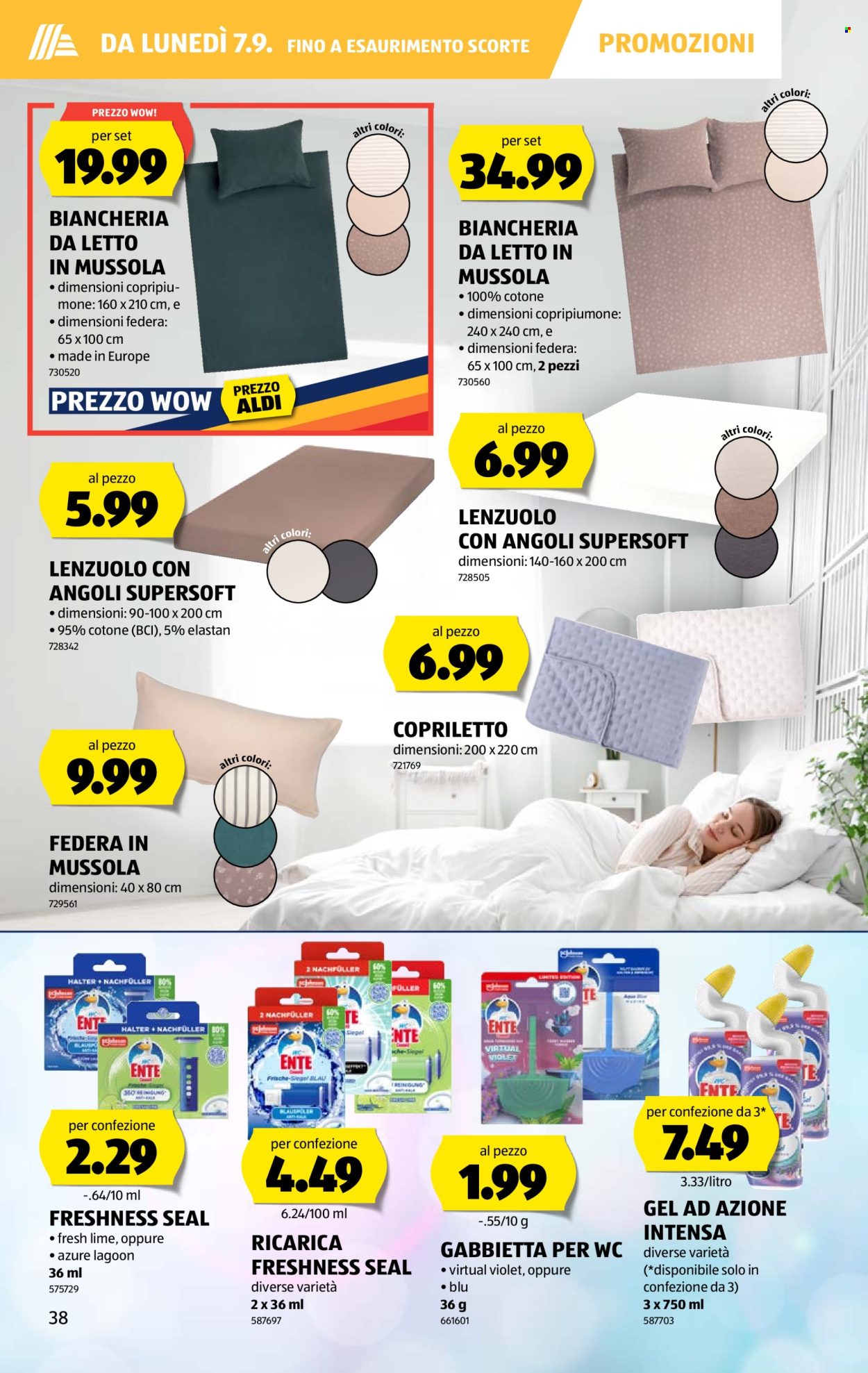 Catalogue Aldi - 3.9.2026 - 9.9.2026. Page 38. Page 38