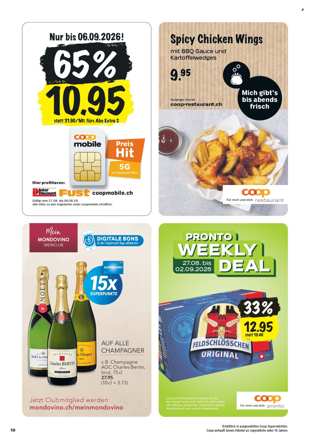 Catalogue Coop - 27.8.2026 - 2.9.2026. Page 18. Page 18