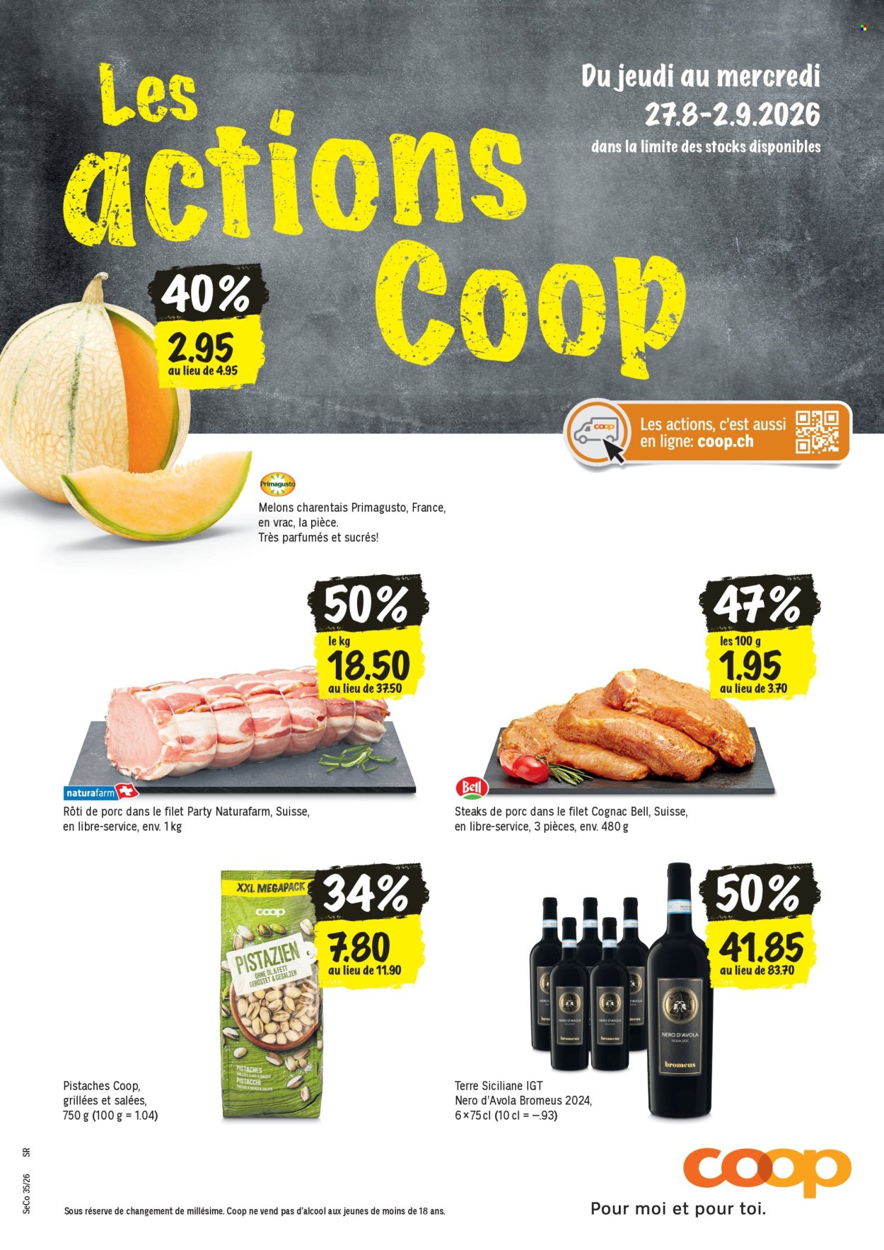 Catalogue Coop - 27.8.2026 - 2.9.2026. Page 1. Page 1