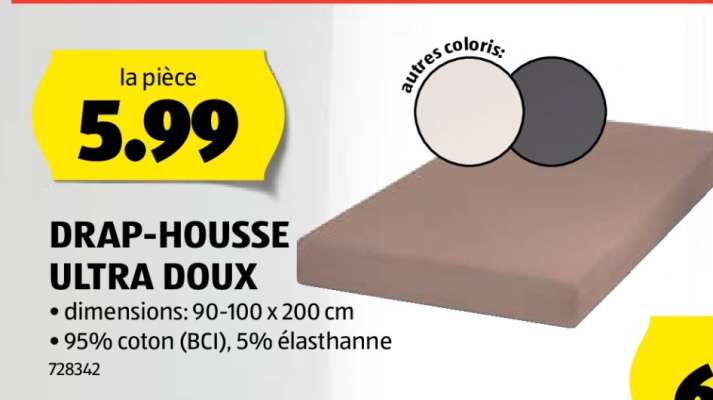 DRAP-HOUSSE ULTRA DOUX