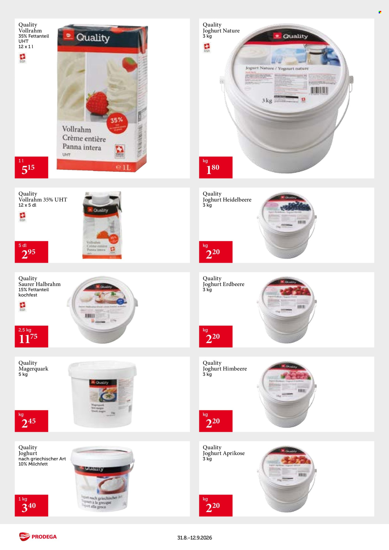 Catalogue Prodega - 31.8.2026 - 12.9.2026. Page 8. Page 8