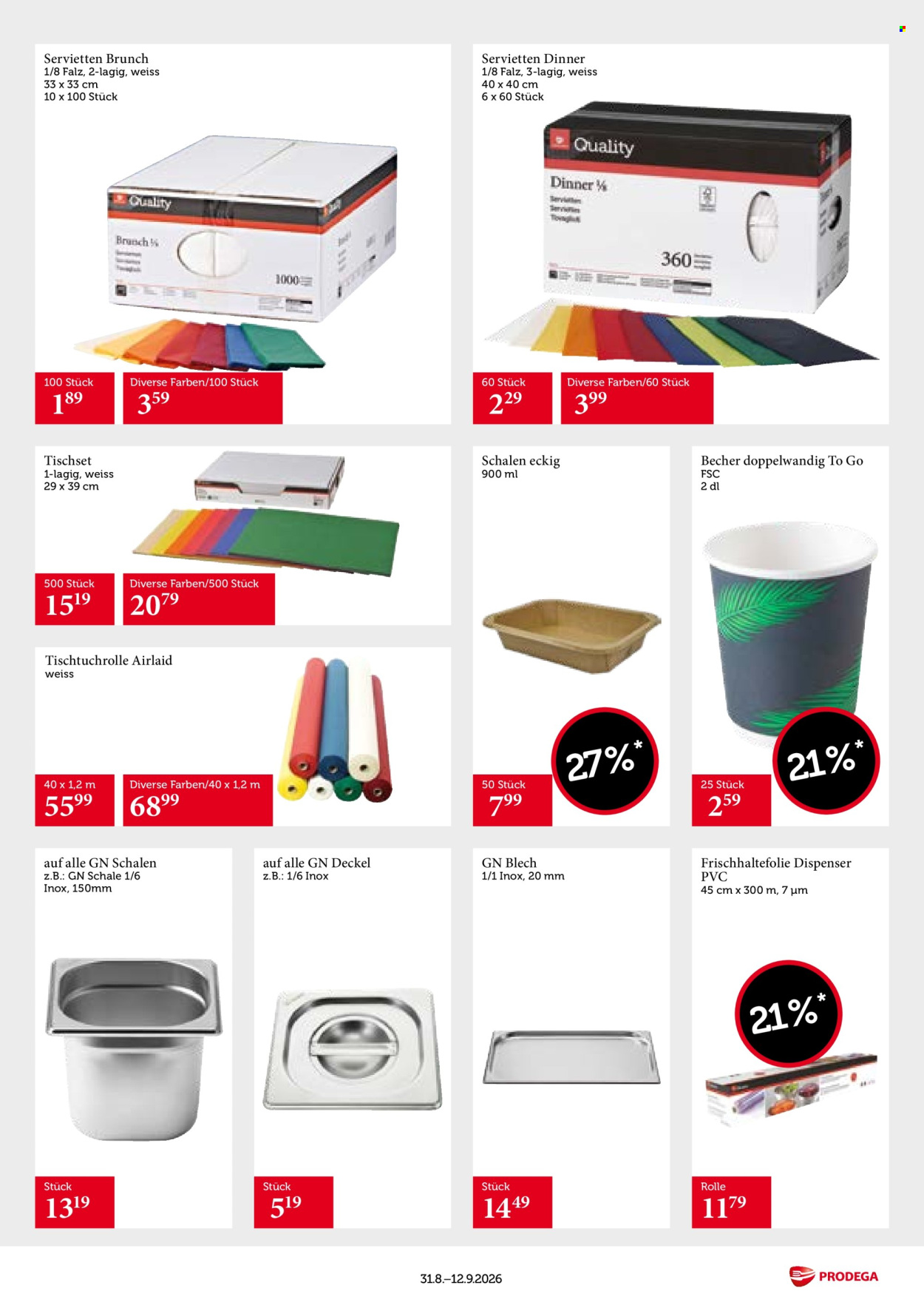 Catalogue Prodega - 31.8.2026 - 12.9.2026. Page 23. Page 23