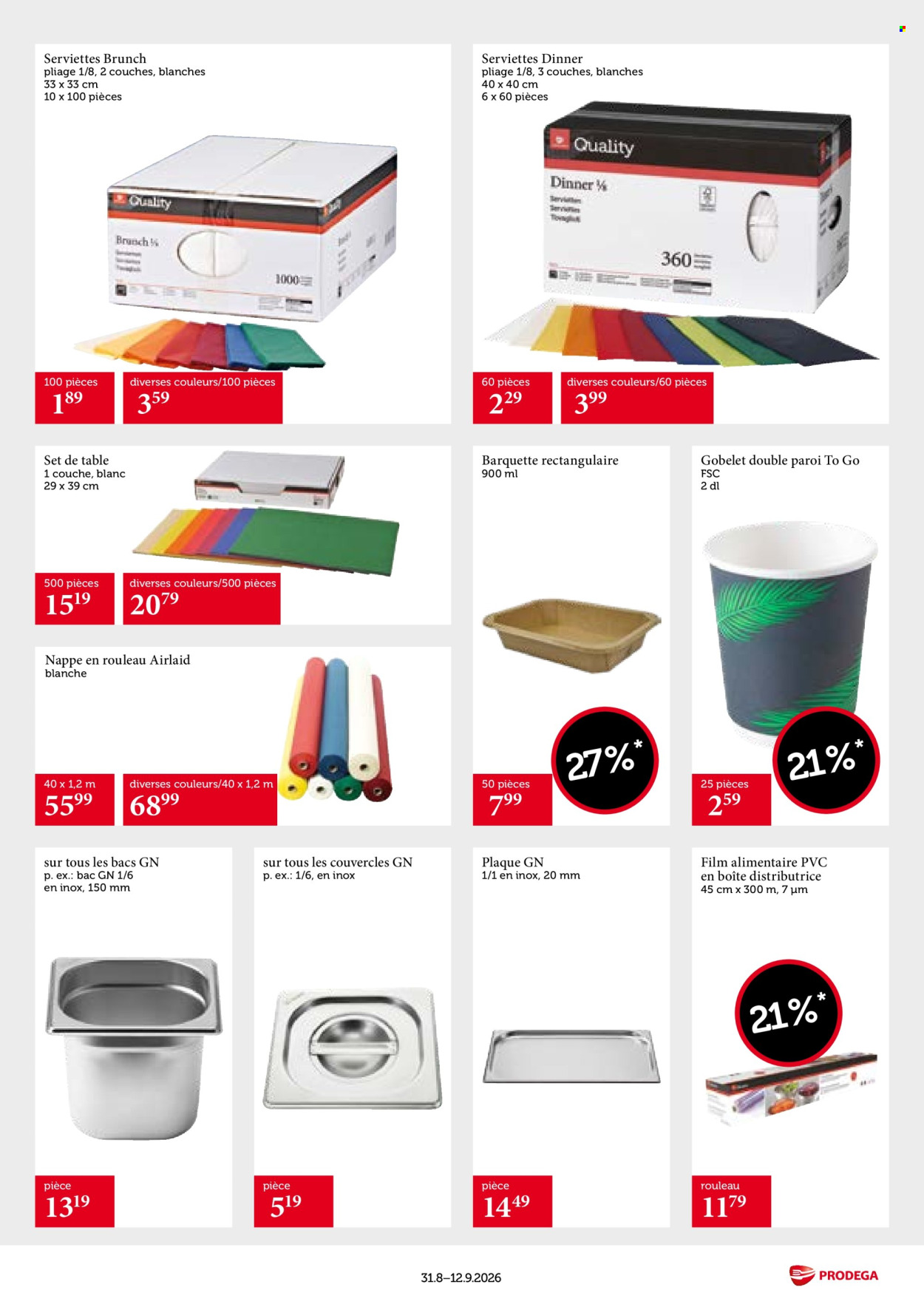 Catalogue Prodega - 31.8.2026 - 12.9.2026. Page 23. Page 23