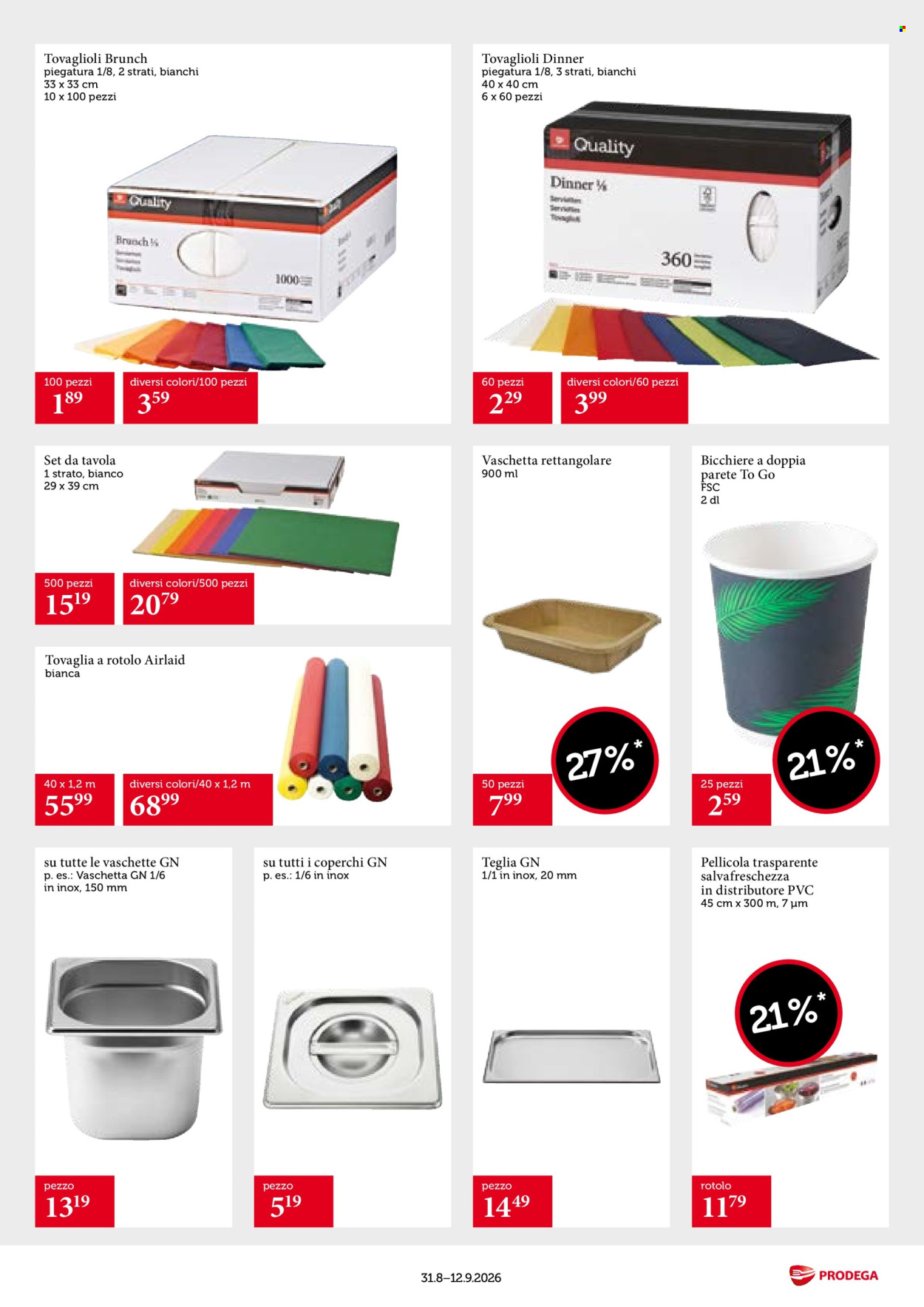 Catalogue Prodega - 31.8.2026 - 12.9.2026. Page 23. Page 23