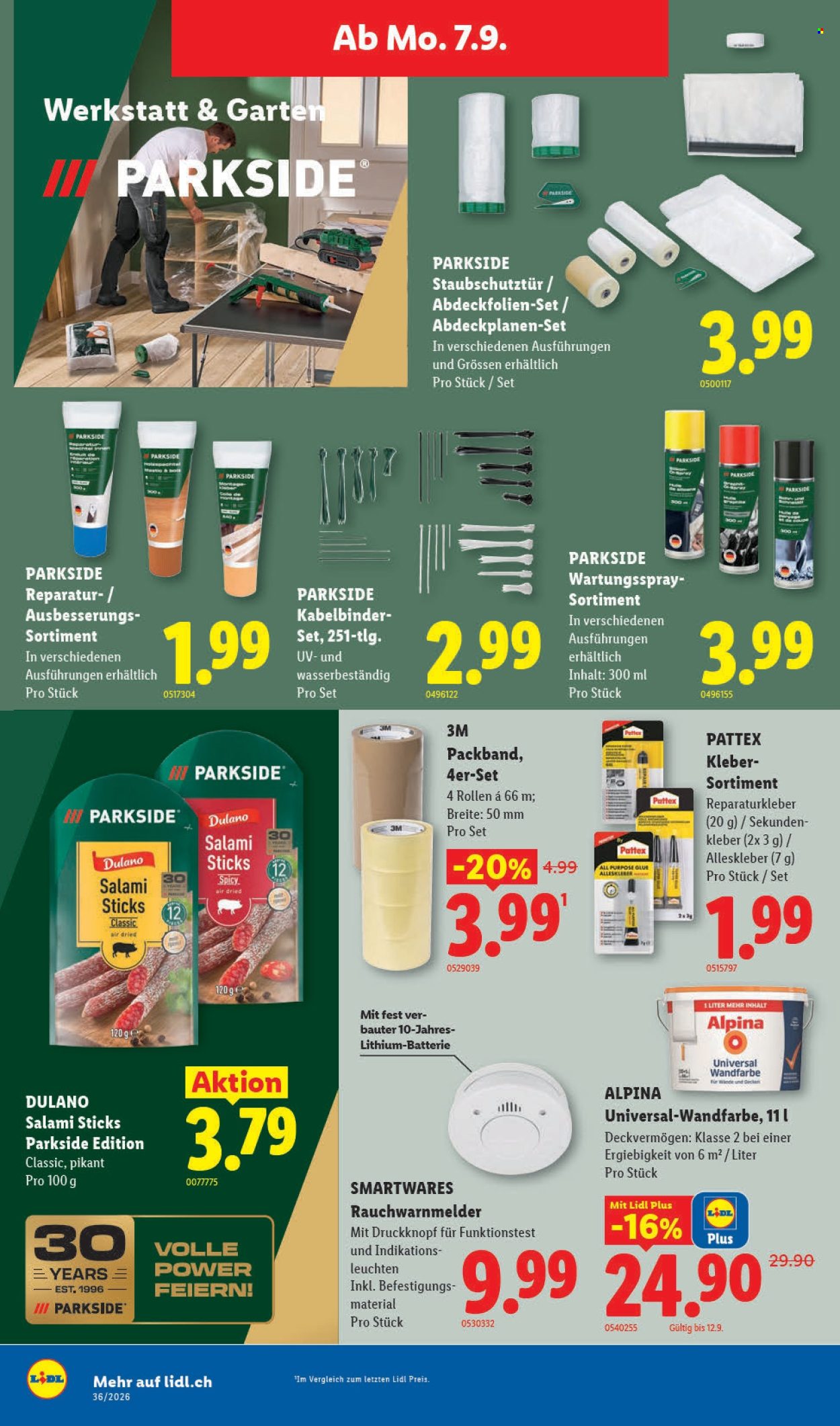 Catalogue Lidl - 3.9.2026 - 9.9.2026. Page 36. Page 36