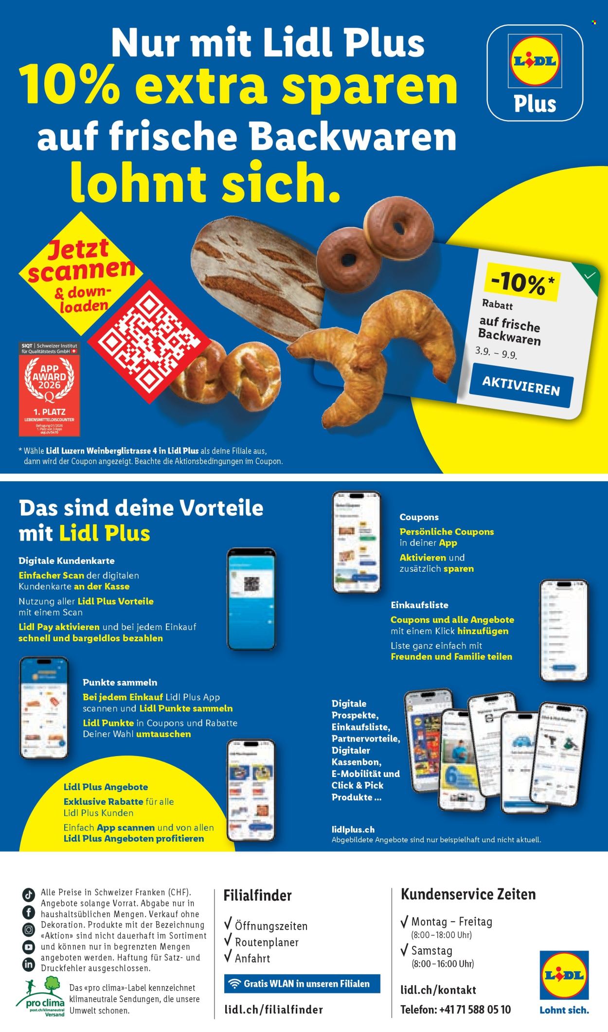 Catalogue Lidl - 3.9.2026 - 9.9.2026. Page 4. Page 4