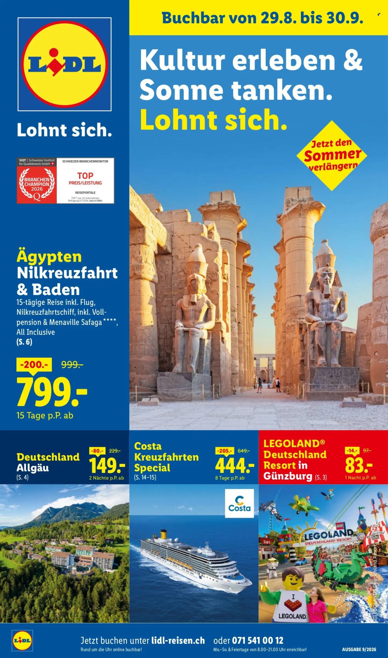 Catalogue Lidl - 29.8.2026 - 30.9.2026. Page 1. Page 1