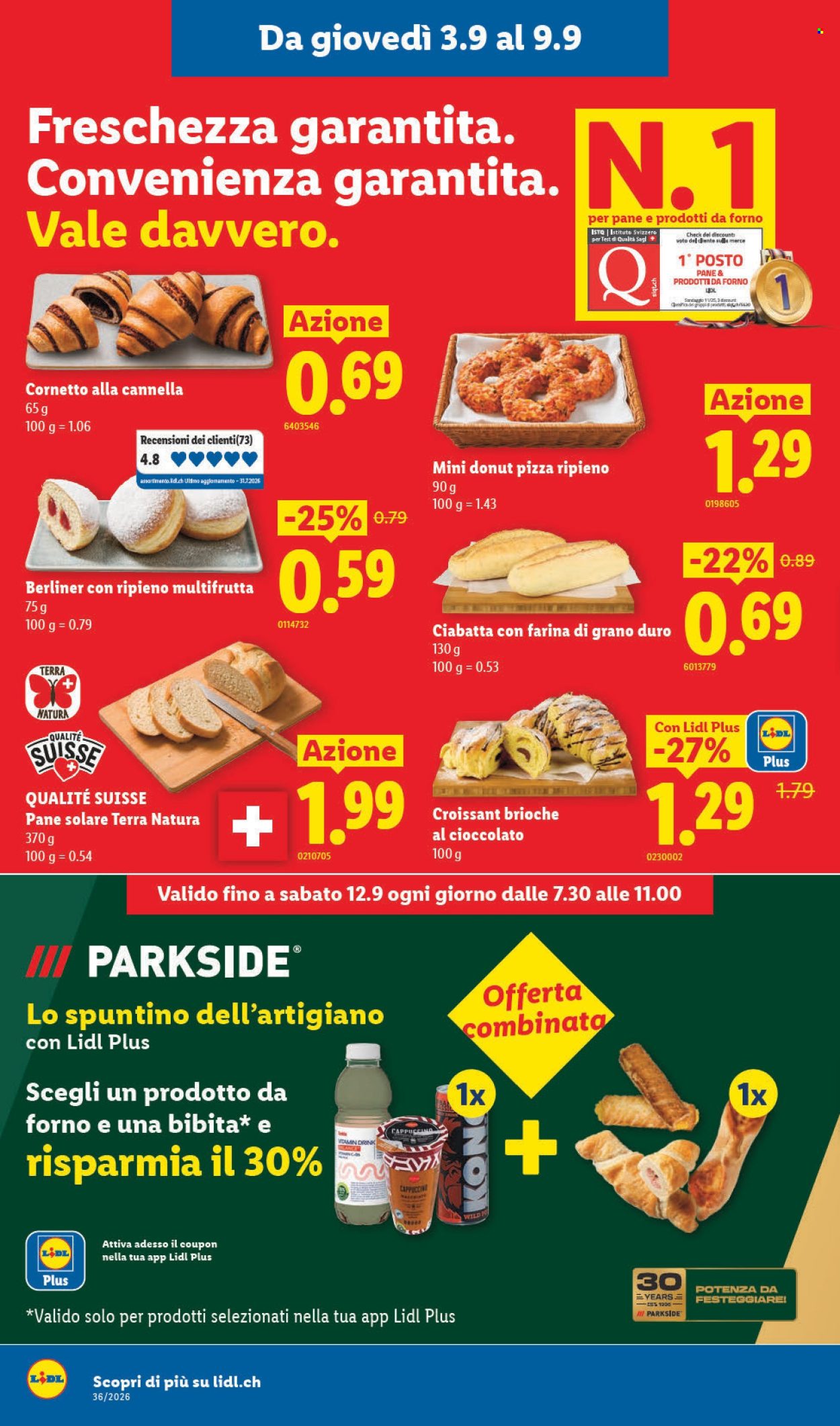 Catalogue Lidl - 3.9.2026 - 9.9.2026. Page 10. Page 10