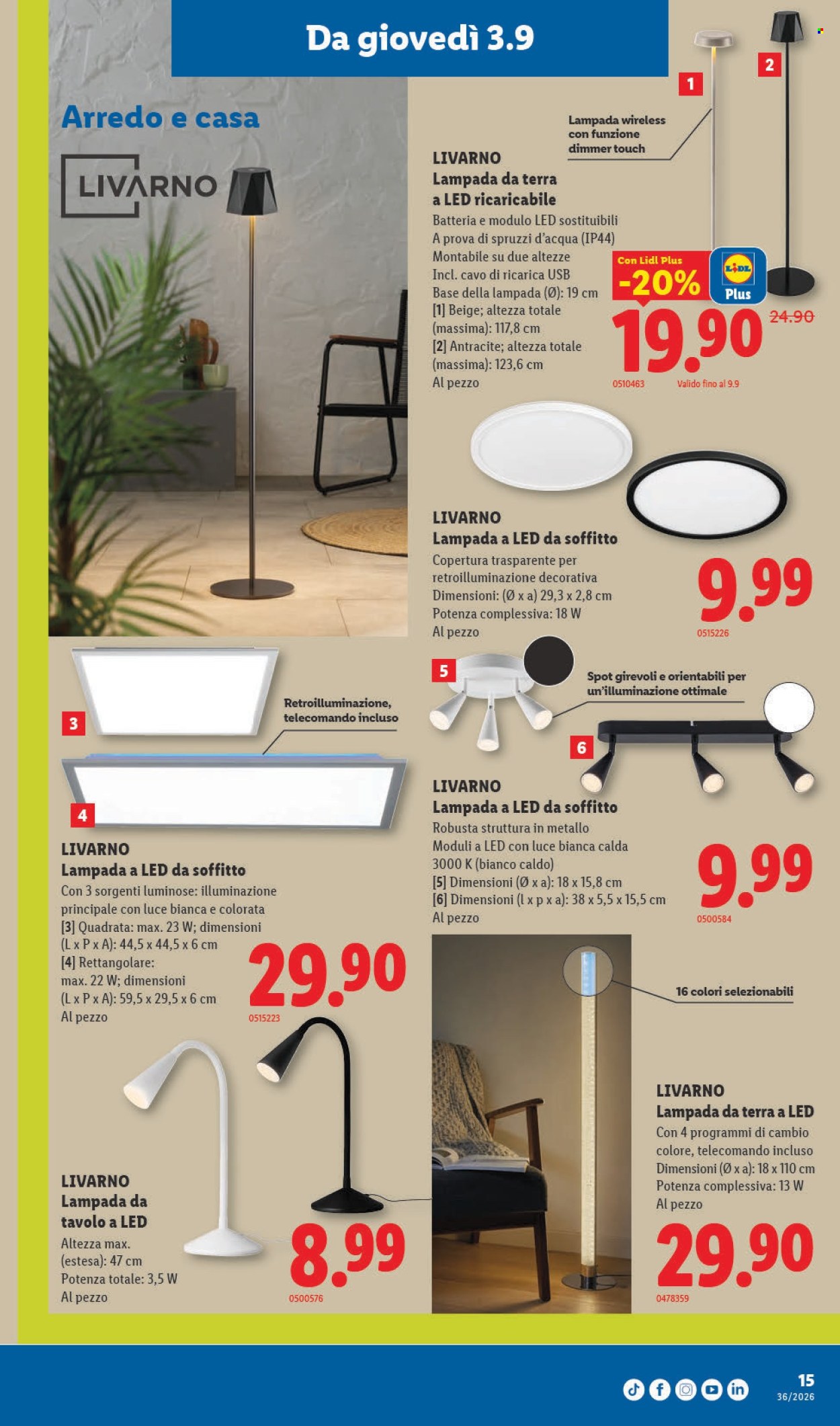 Catalogue Lidl - 3.9.2026 - 9.9.2026. Page 19. Page 19