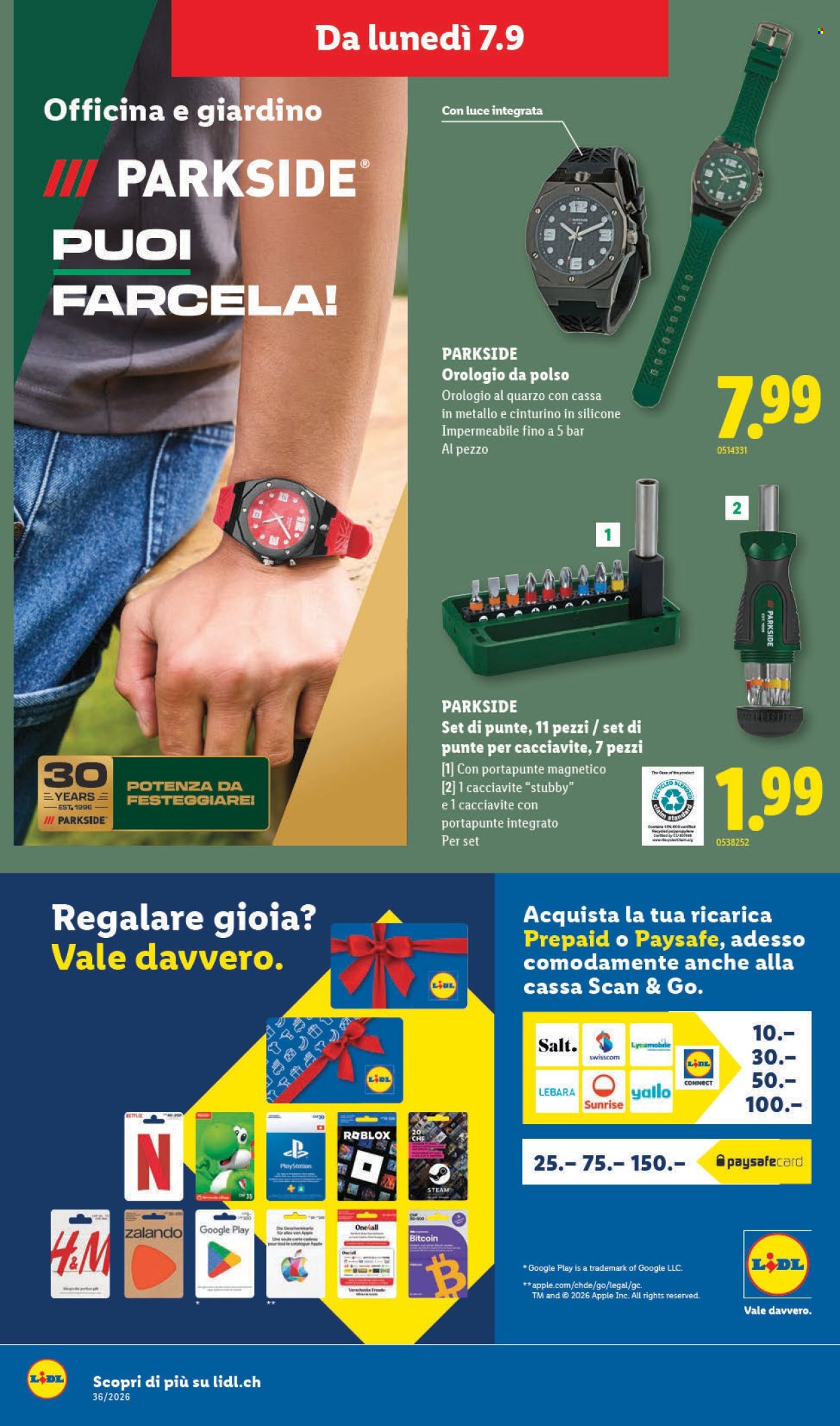 Catalogue Lidl - 3.9.2026 - 9.9.2026. Page 30. Page 30