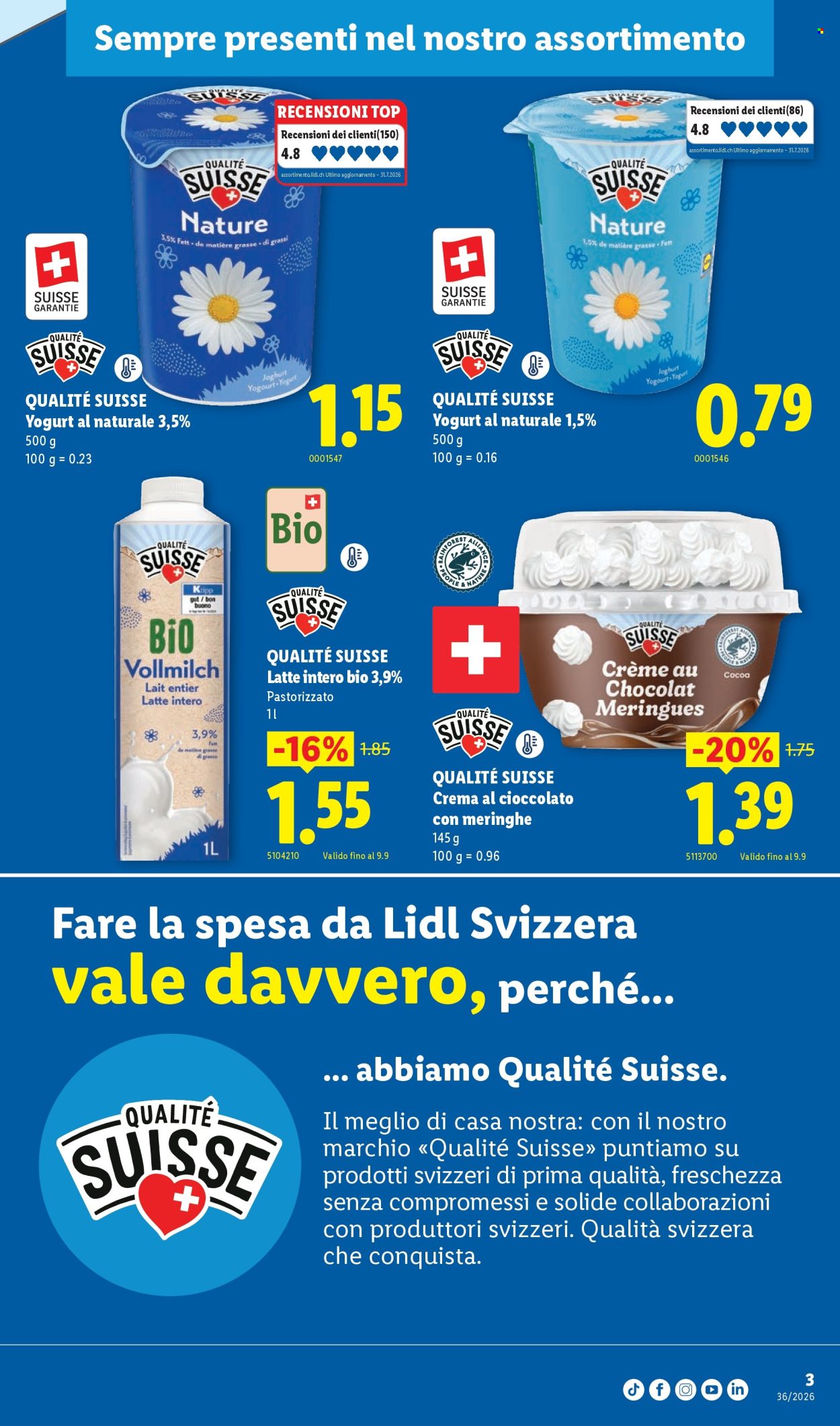 Catalogue Lidl - 3.9.2026 - 9.9.2026. Page 3. Page 3