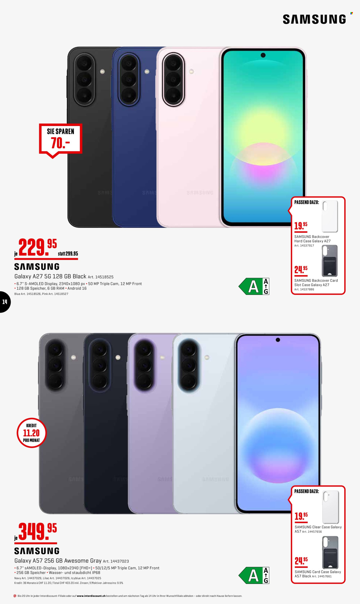 Catalogue Interdiscount - 31.8.2026 - 20.9.2026. Page 14. Page 14