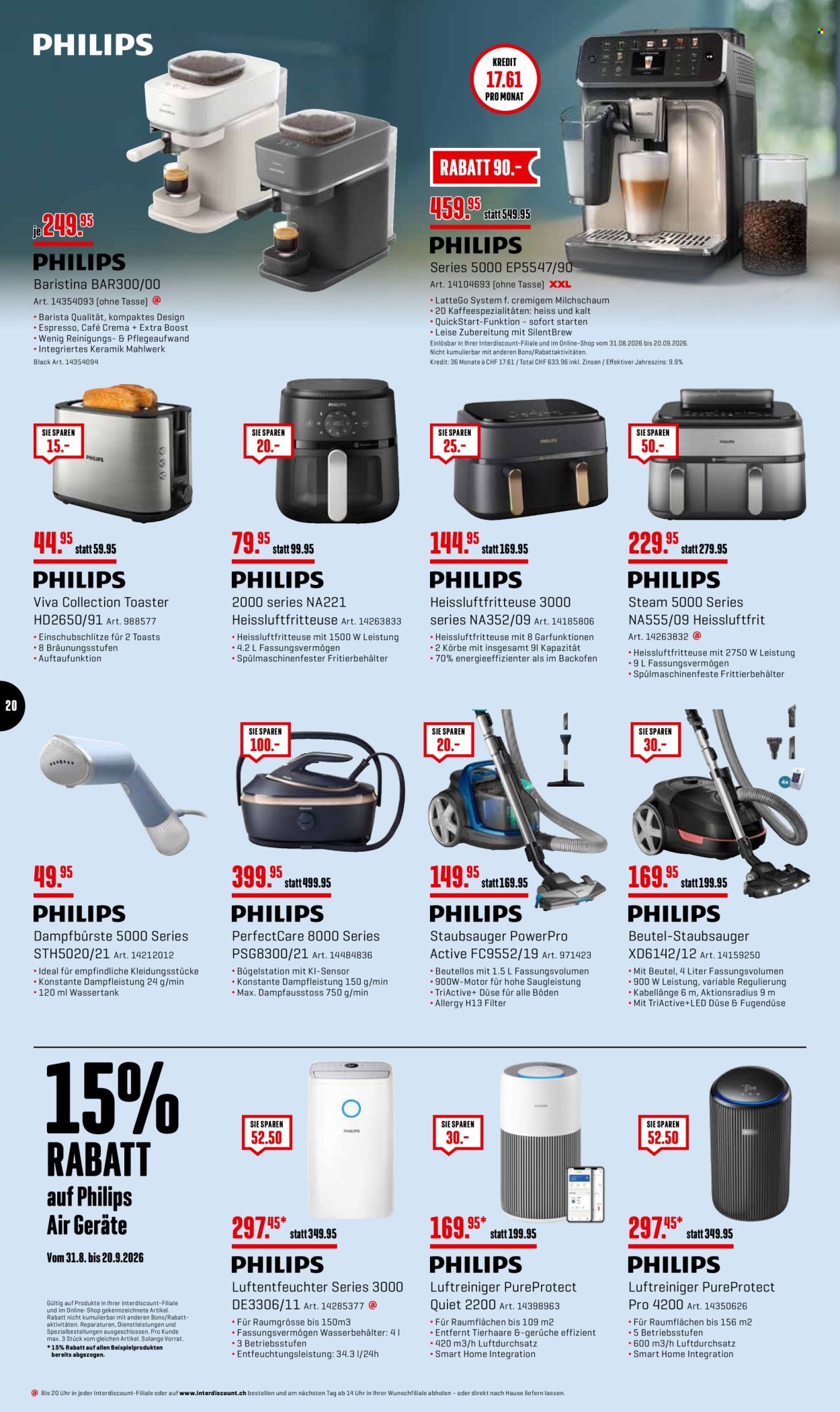 Catalogue Interdiscount - 31.8.2026 - 20.9.2026. Page 20. Page 20