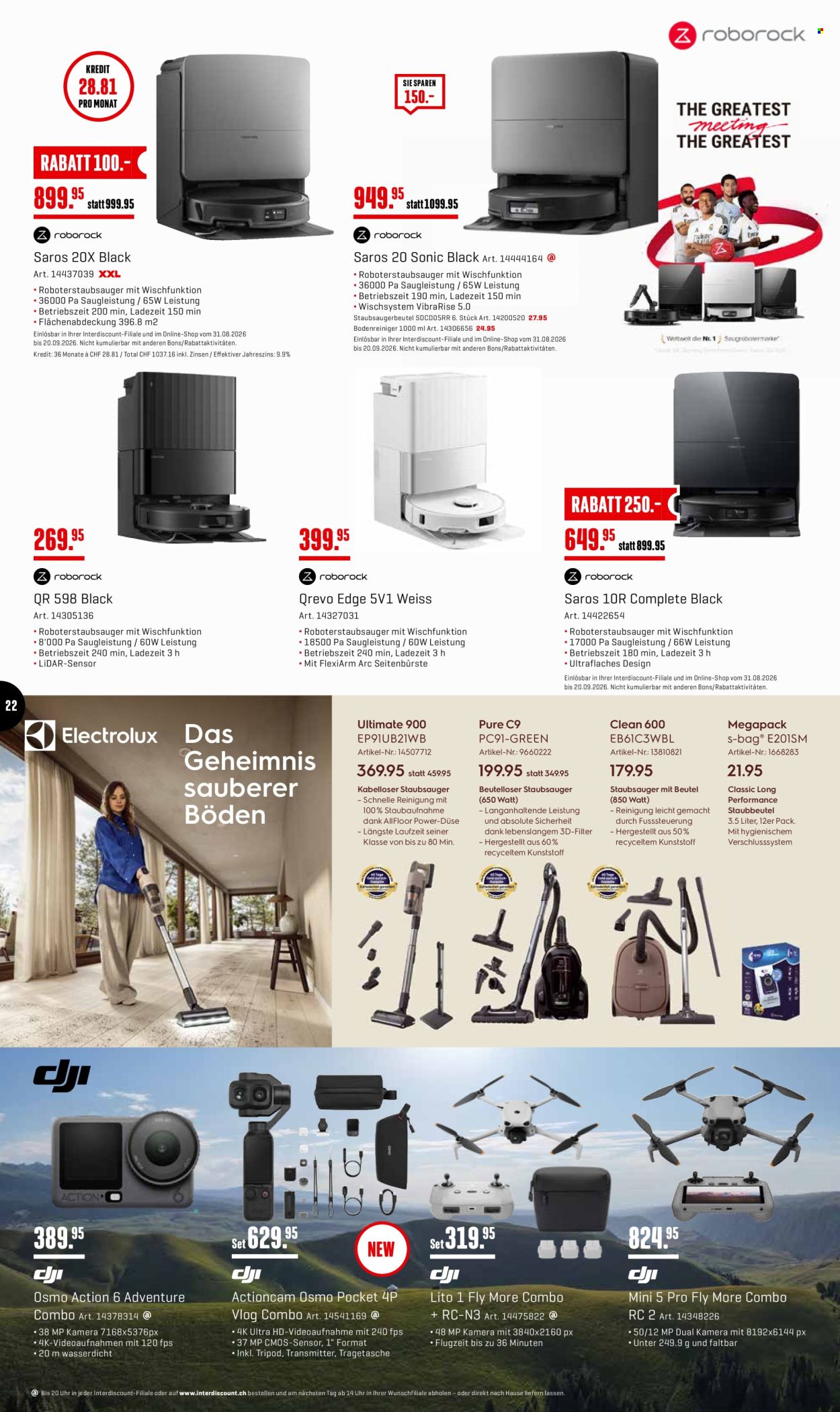 Catalogue Interdiscount - 31.8.2026 - 20.9.2026. Page 22. Page 22