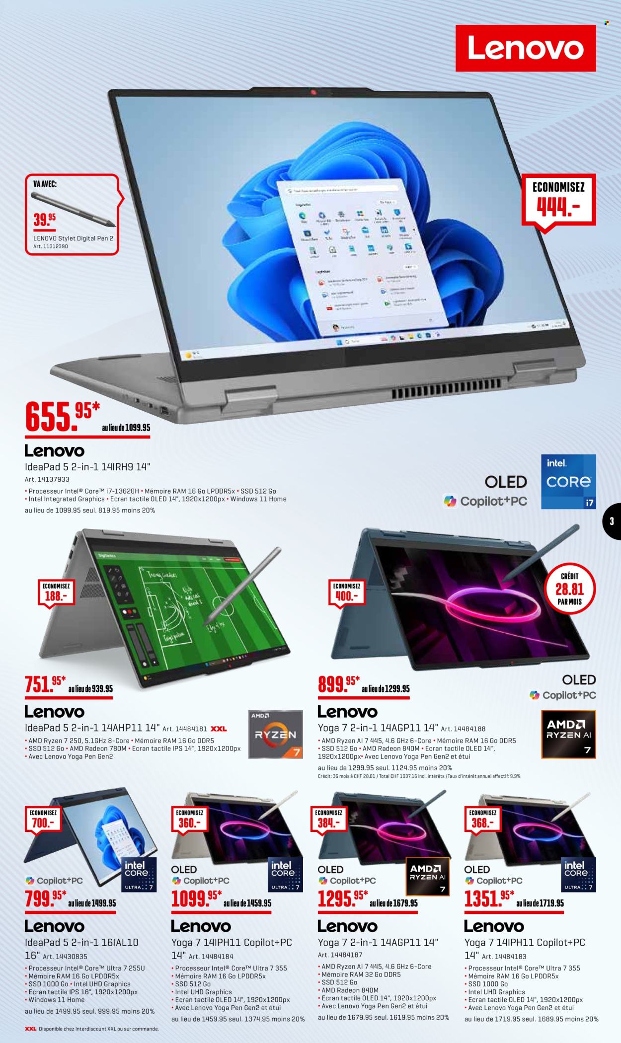 Catalogue Interdiscount - 31.8.2026 - 20.9.2026. Page 3. Page 3