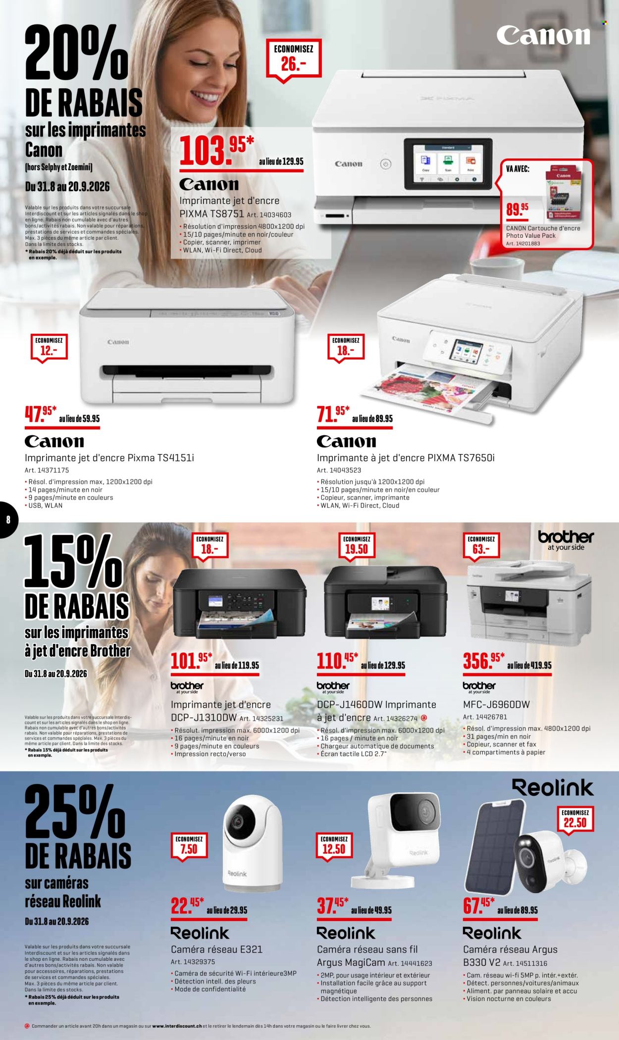 Catalogue Interdiscount - 31.8.2026 - 20.9.2026. Page 8. Page 8