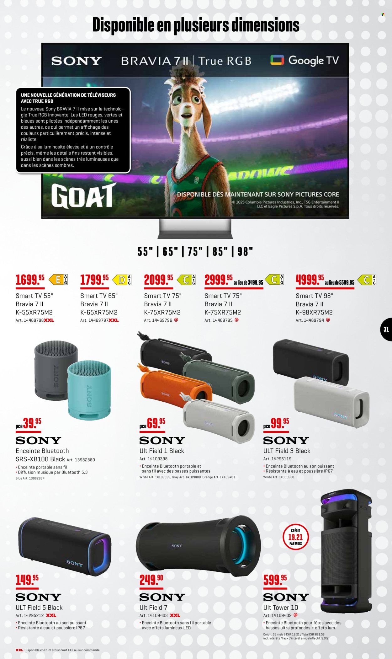 Catalogue Interdiscount - 31.8.2026 - 20.9.2026. Page 31. Page 31