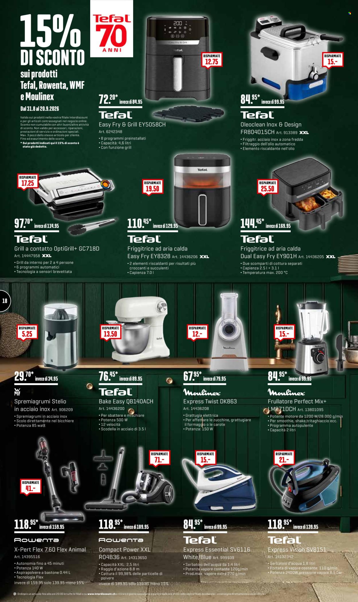 Catalogue Interdiscount - 31.8.2026 - 20.9.2026. Page 18. Page 18