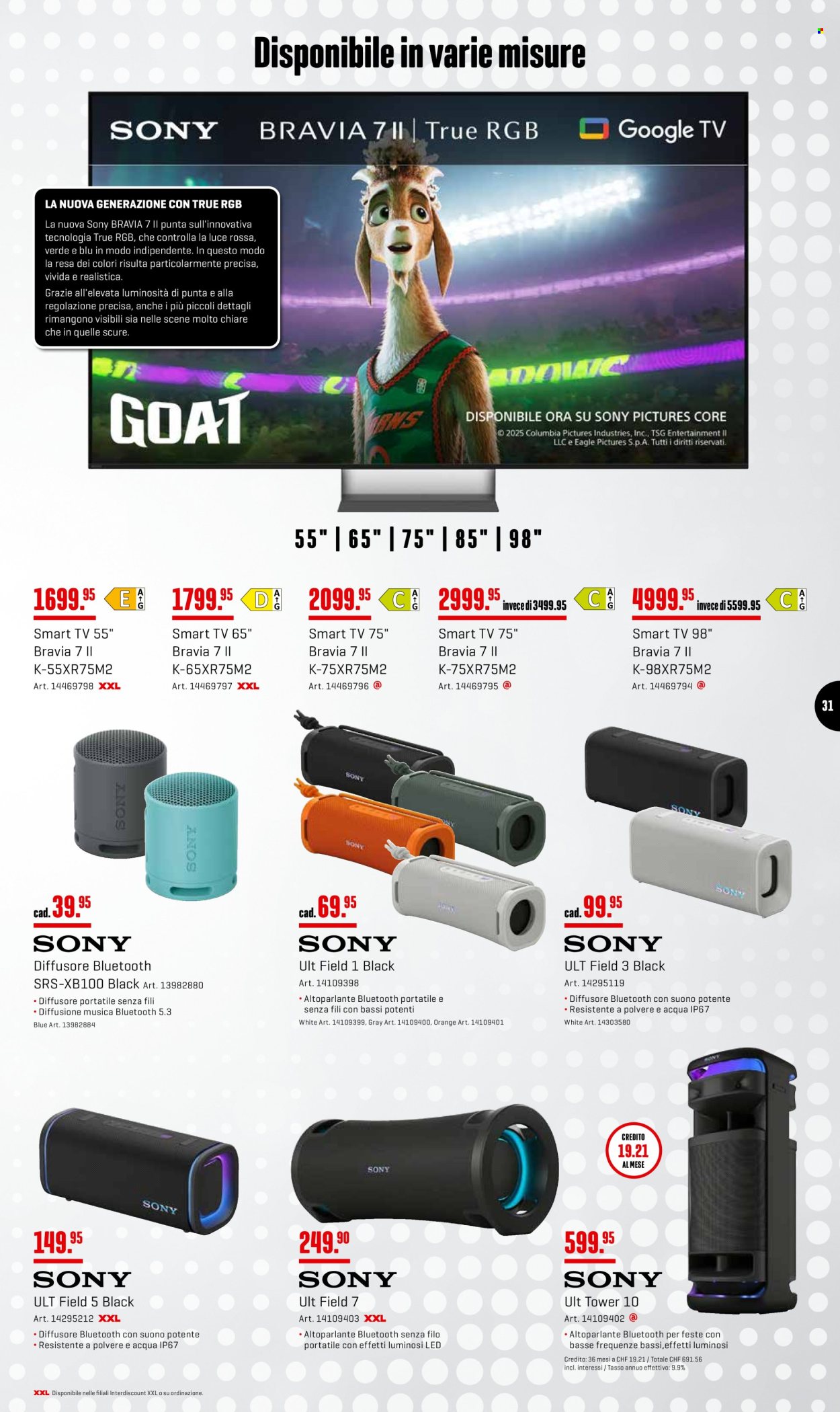 Catalogue Interdiscount - 31.8.2026 - 20.9.2026. Page 31. Page 31