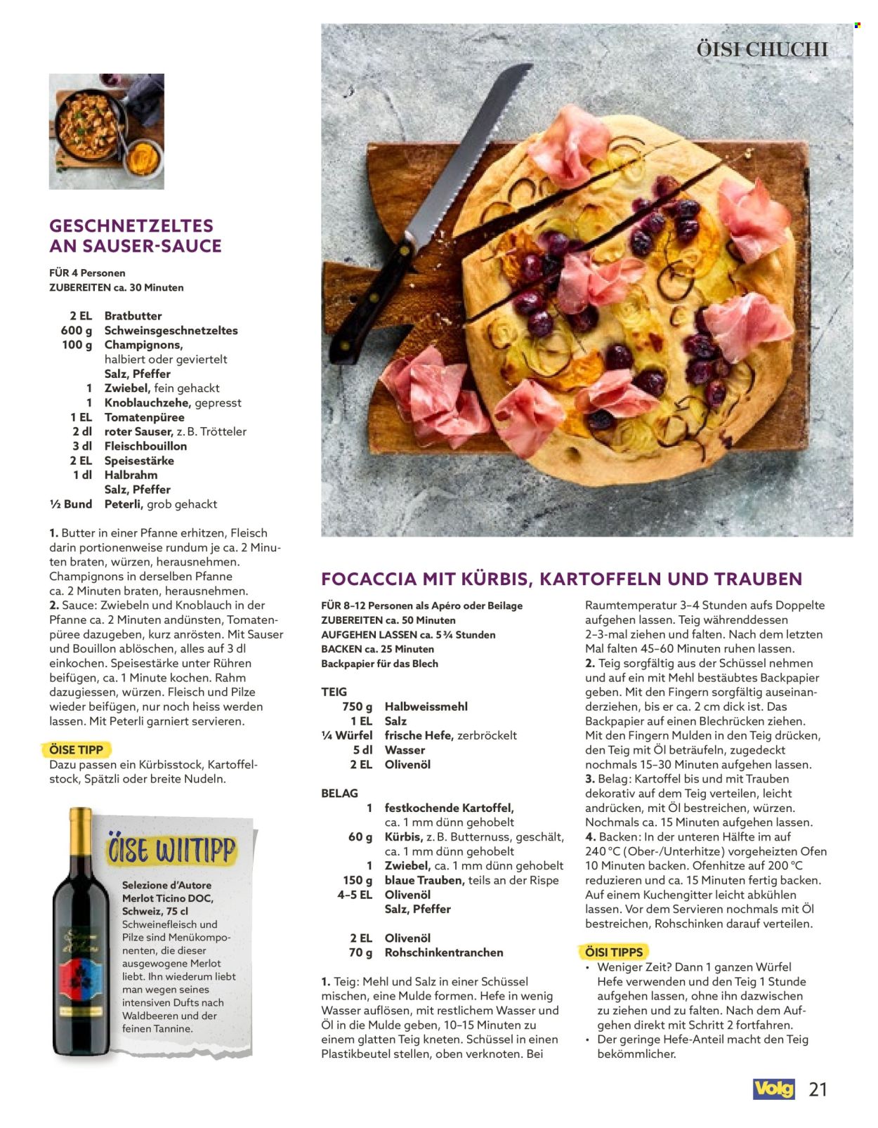 Catalogue Volg - 1.9.2026 - 30.9.2026. Page 21. Page 21