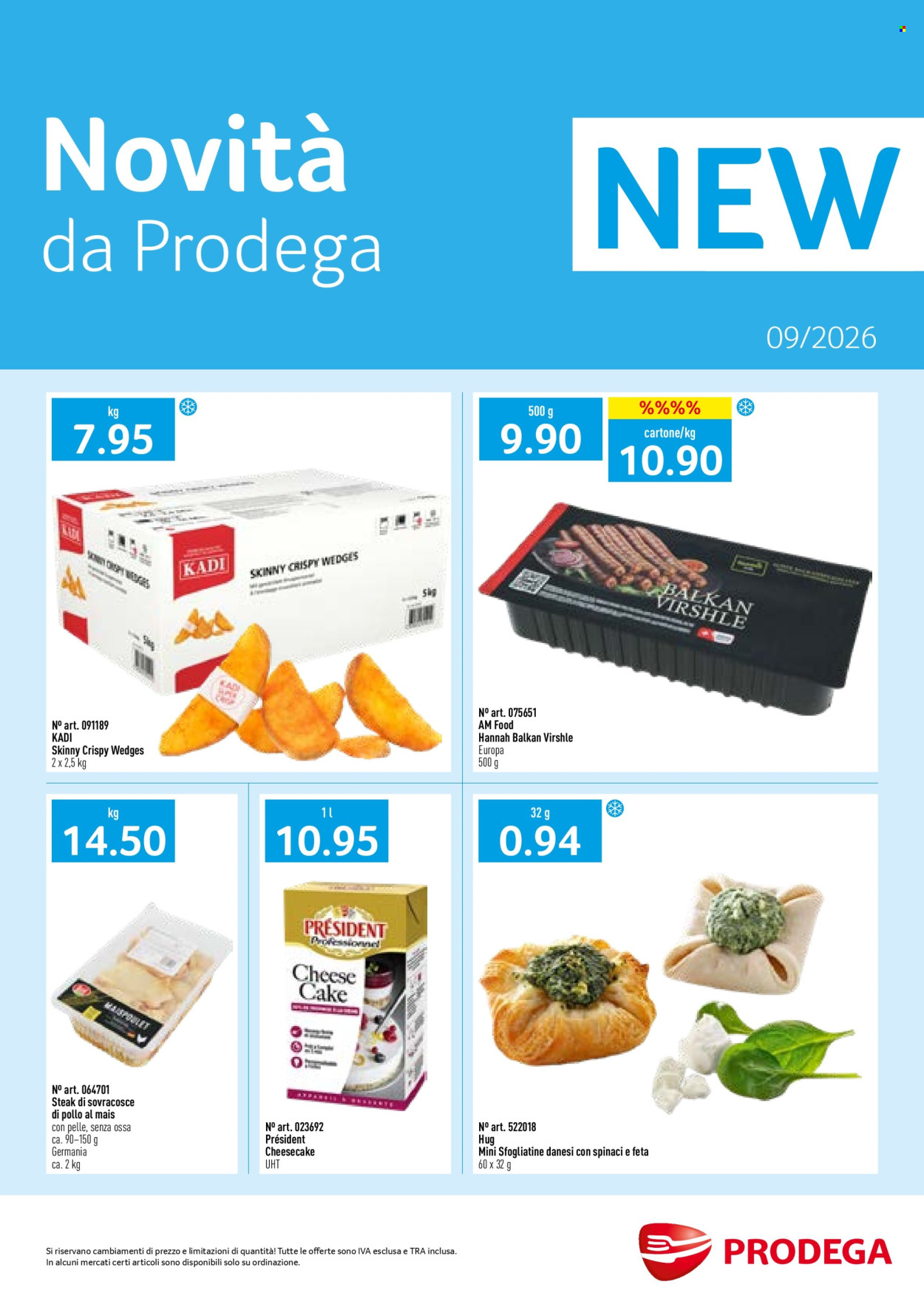 Catalogue Prodega - 1.9.2026 - 30.9.2026. Page 1. Page 1