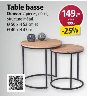 Table basse