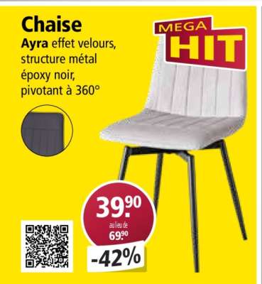 Chaise Ayra