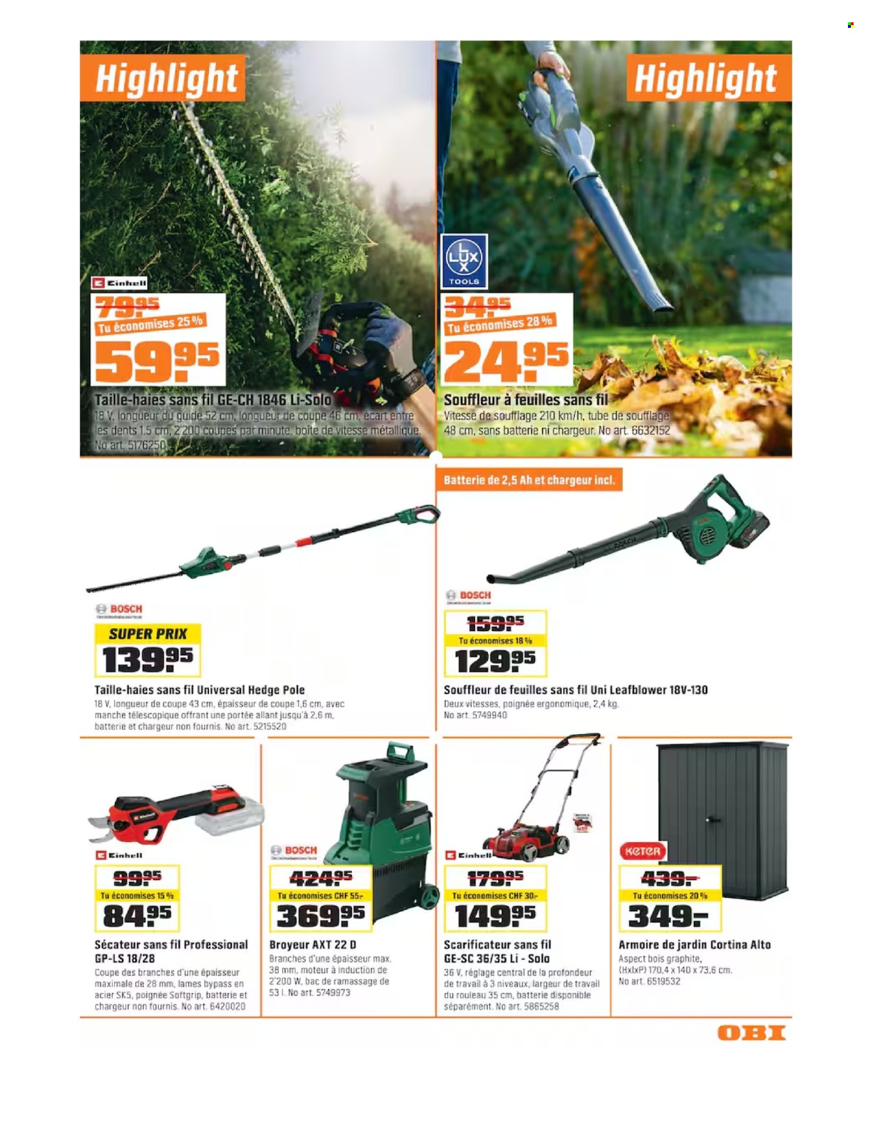 Catalogue OBI - 2.9.2026 - 4.10.2026. Page 3. Page 3