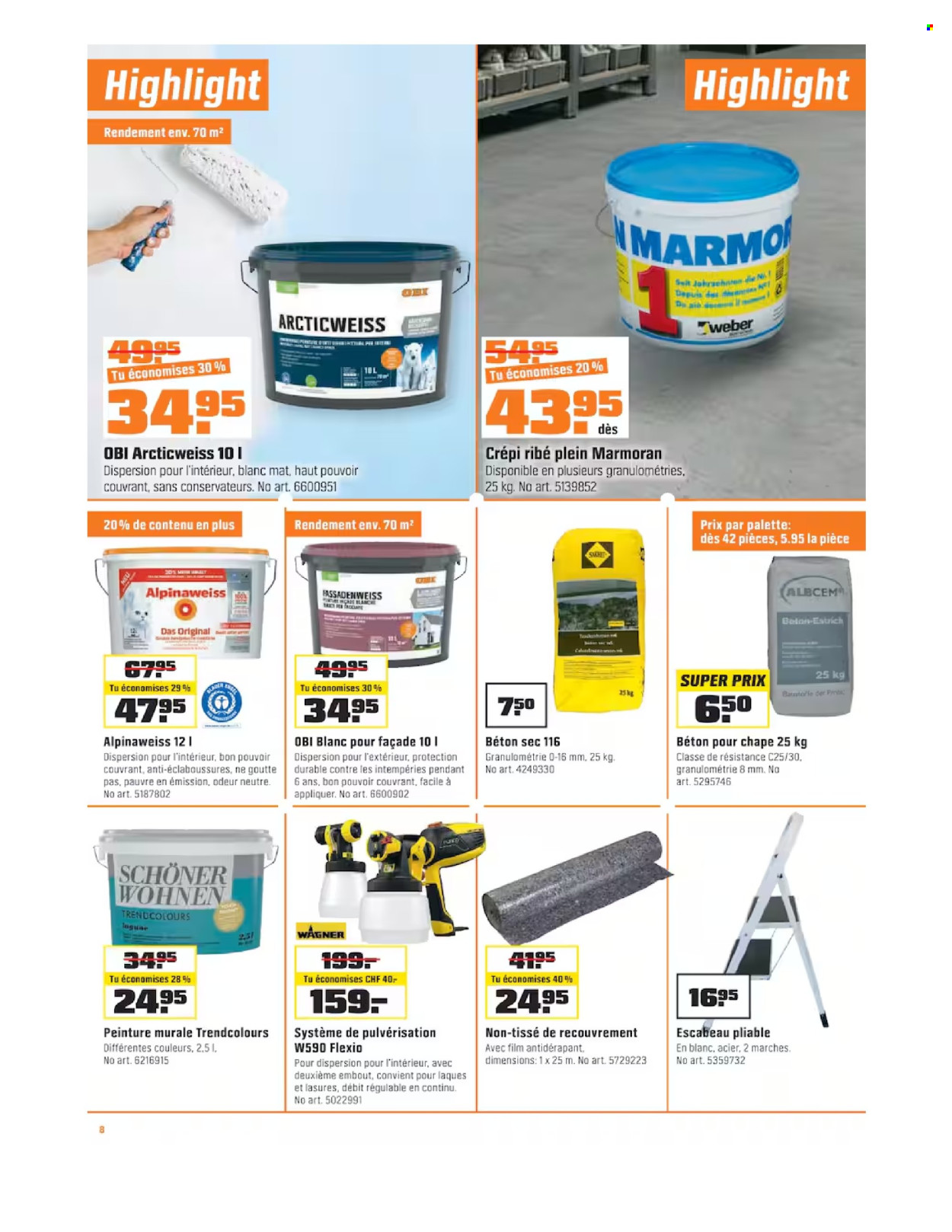 Catalogue OBI - 2.9.2026 - 4.10.2026. Page 8. Page 8