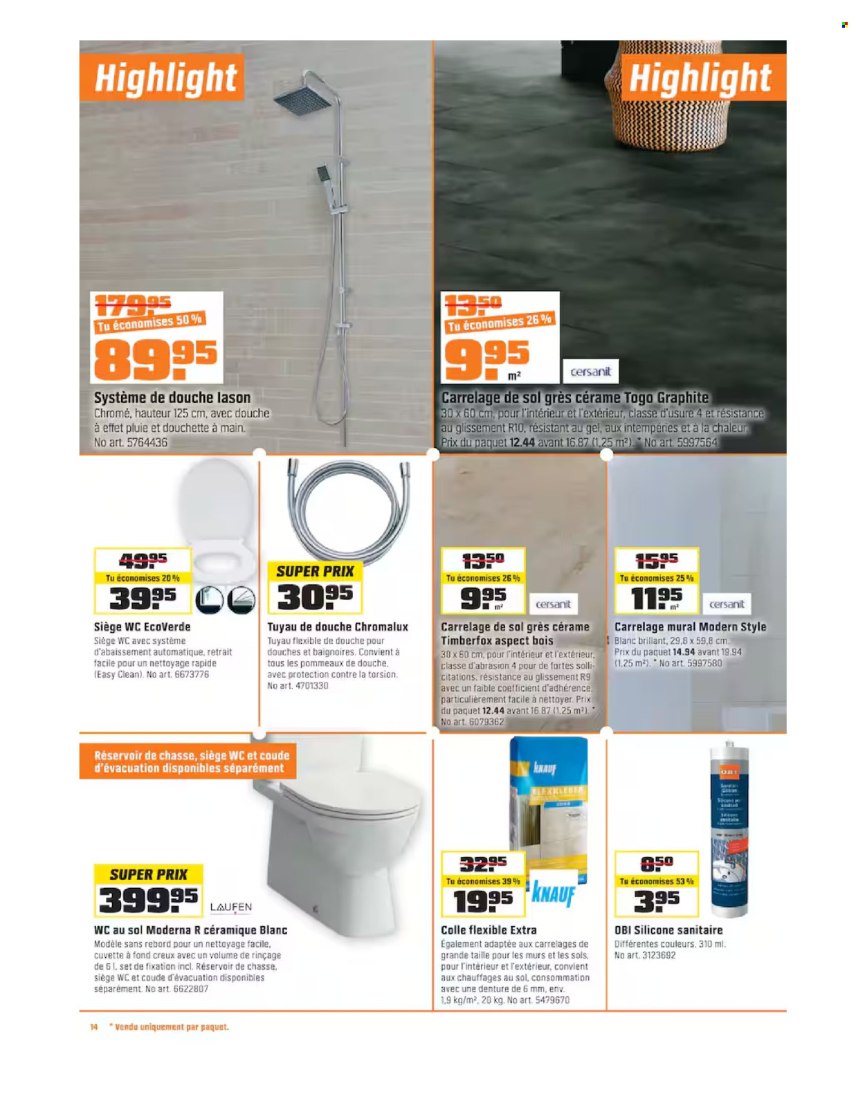 Catalogue OBI - 2.9.2026 - 4.10.2026. Page 14. Page 14