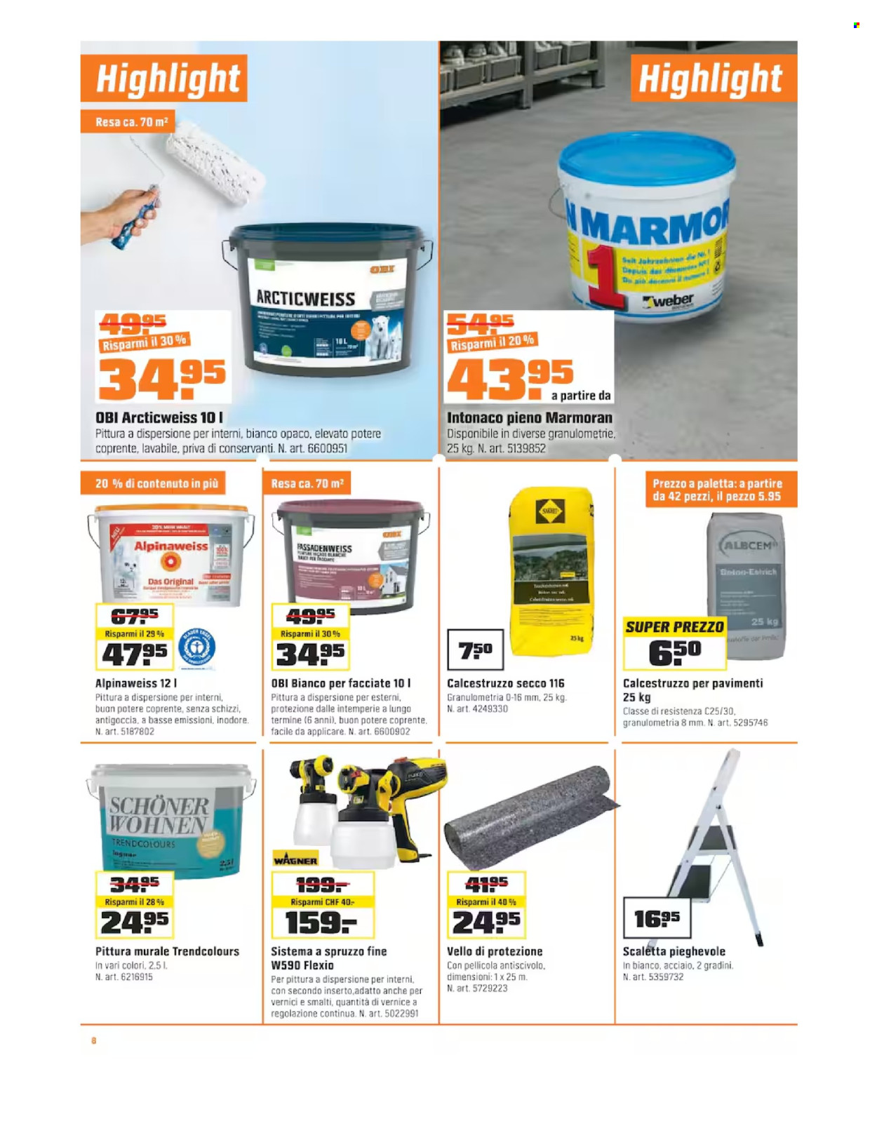 Catalogue OBI - 2.9.2026 - 4.10.2026. Page 8. Page 8