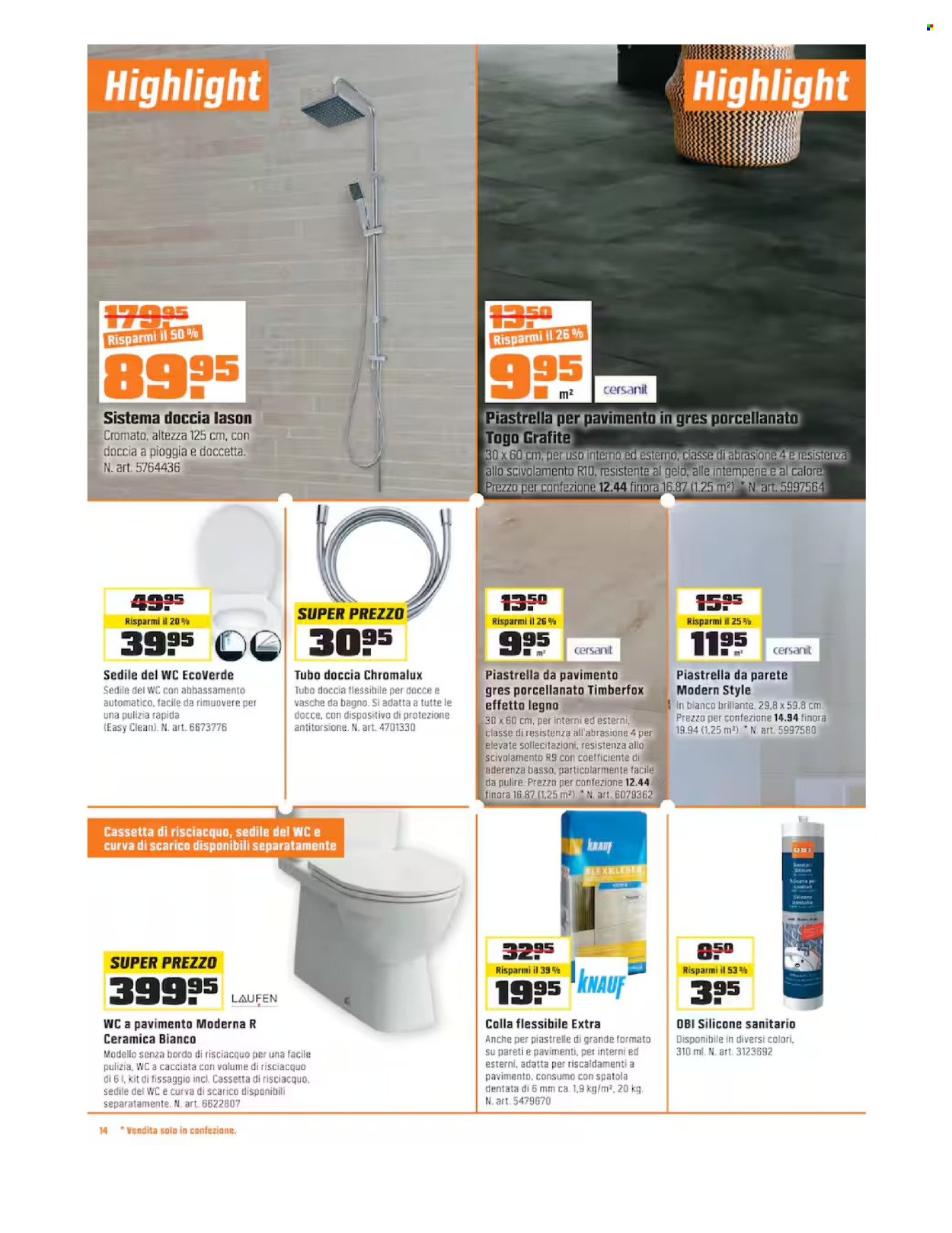 Catalogue OBI - 2.9.2026 - 4.10.2026. Page 14. Page 14