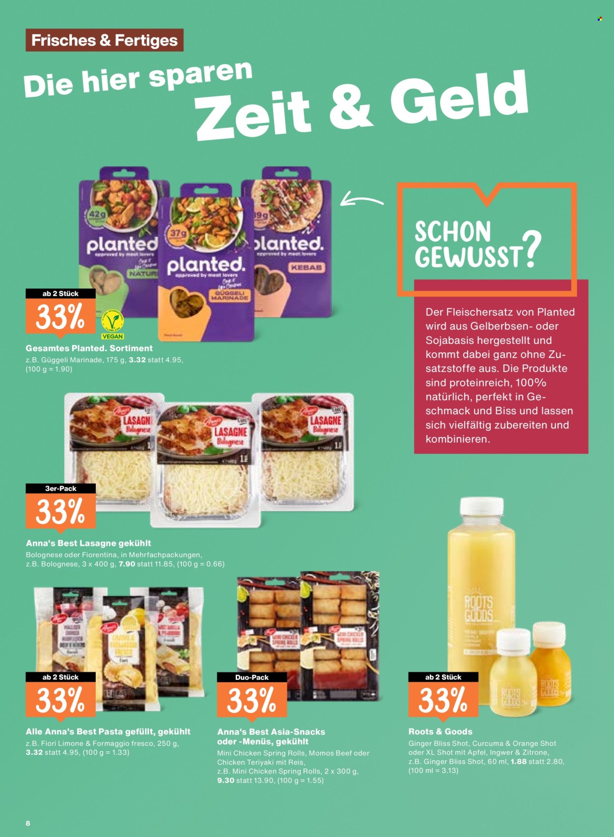 Catalogue Migros - 3.9.2026 - 9.9.2026. Page 8. Page 8