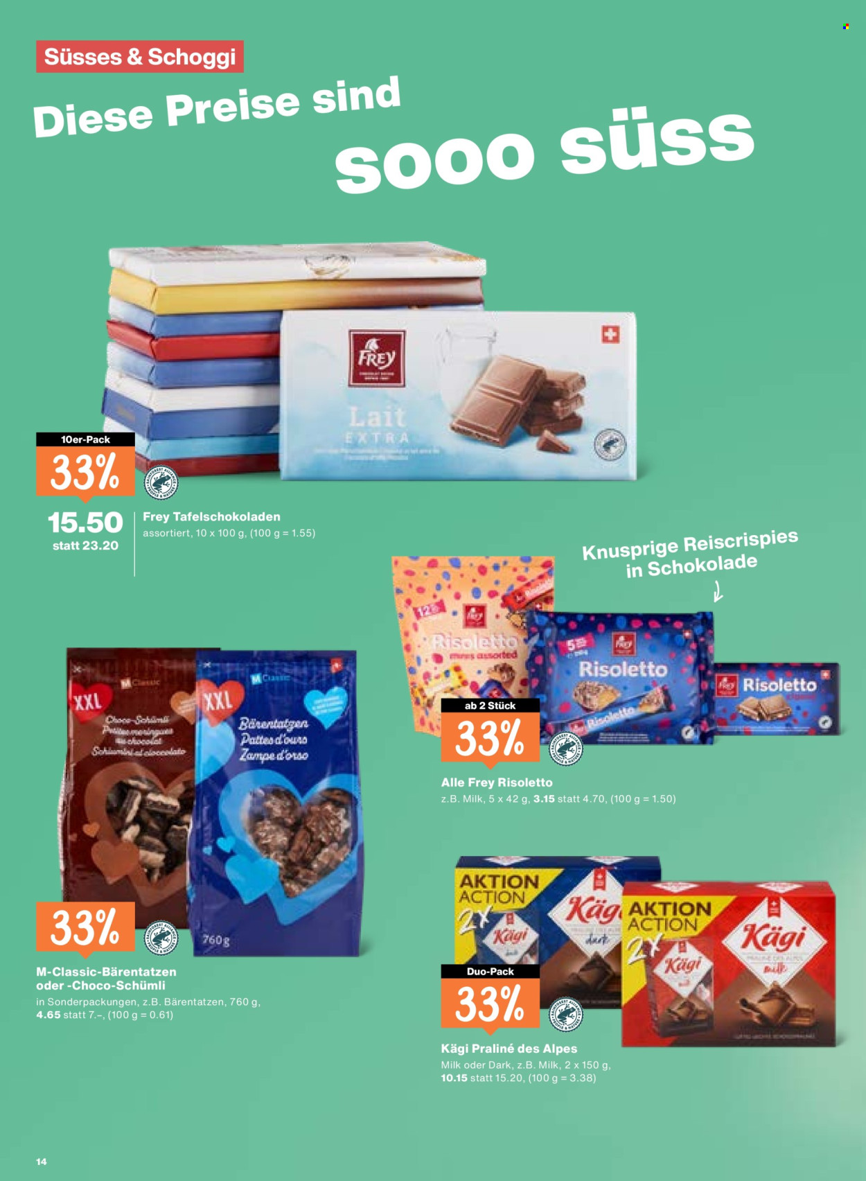 Catalogue Migros - 3.9.2026 - 9.9.2026. Page 14. Page 14