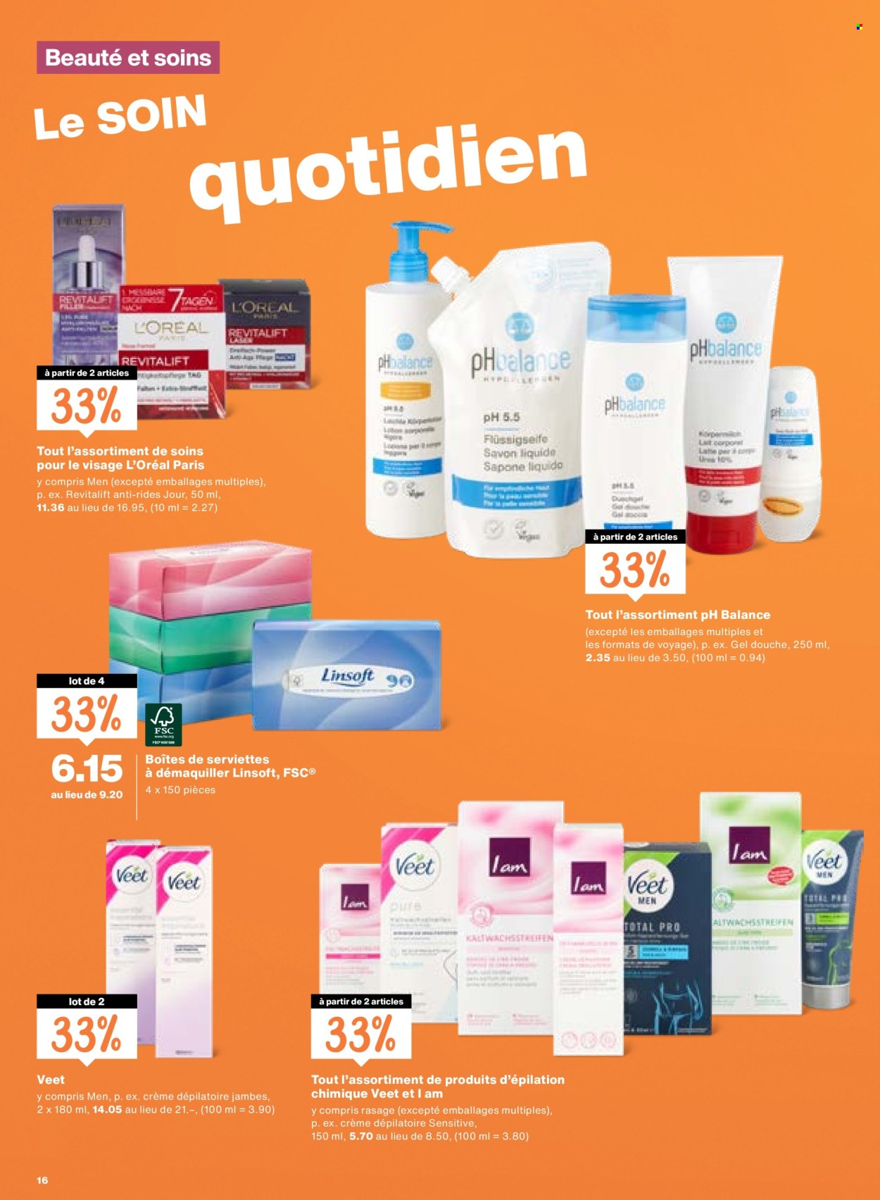 Catalogue Migros - 3.9.2026 - 9.9.2026. Page 16. Page 16