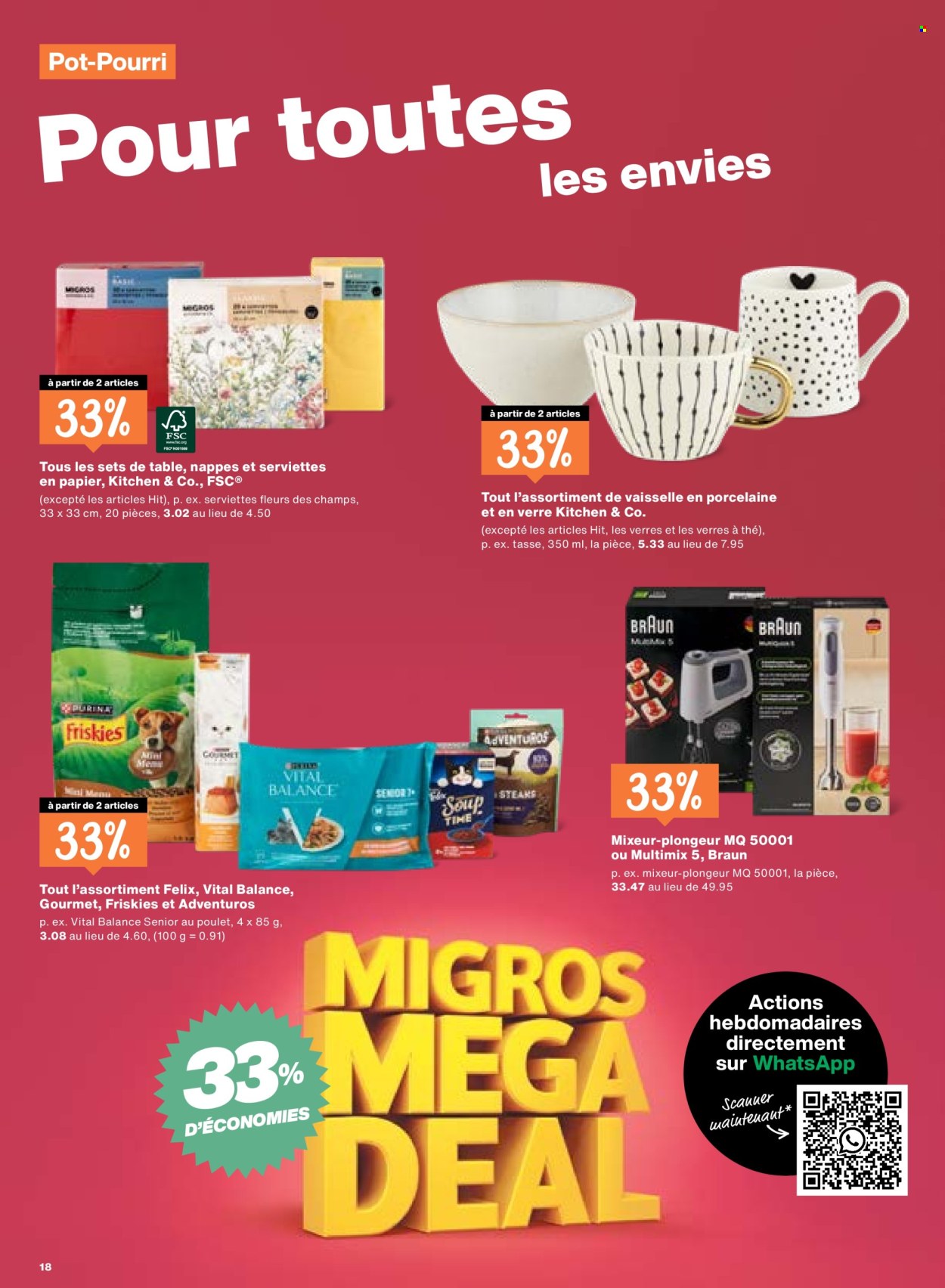 Catalogue Migros - 3.9.2026 - 9.9.2026. Page 18. Page 18