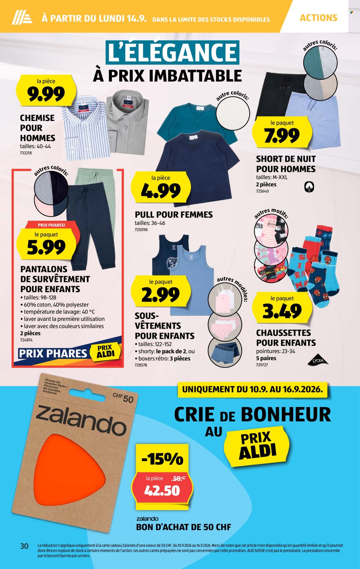 Catalogue Aldi - 10.9.2026 - 16.9.2026. Page 29. Page 29