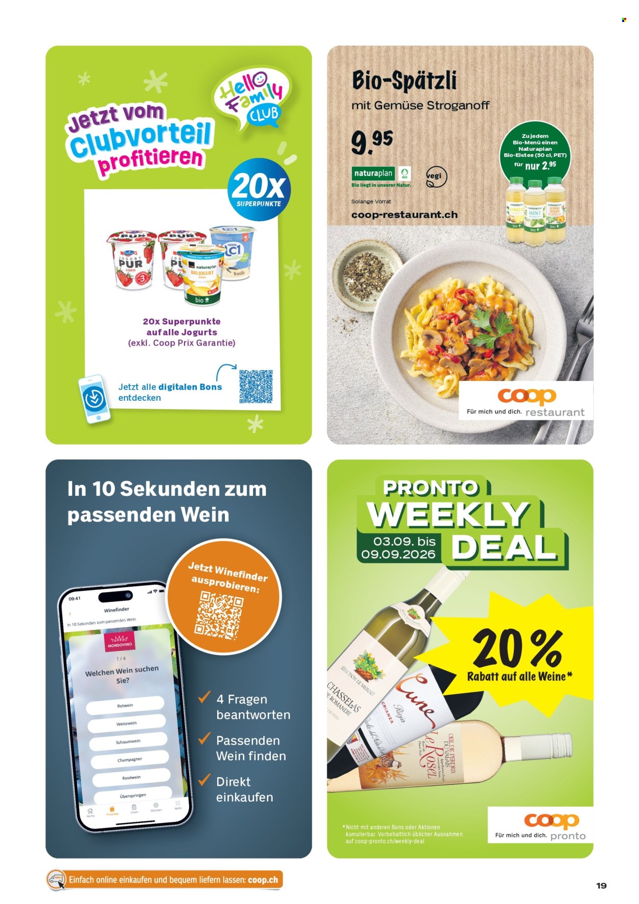 Catalogue Coop - 3.9.2026 - 9.9.2026. Page 19. Page 19