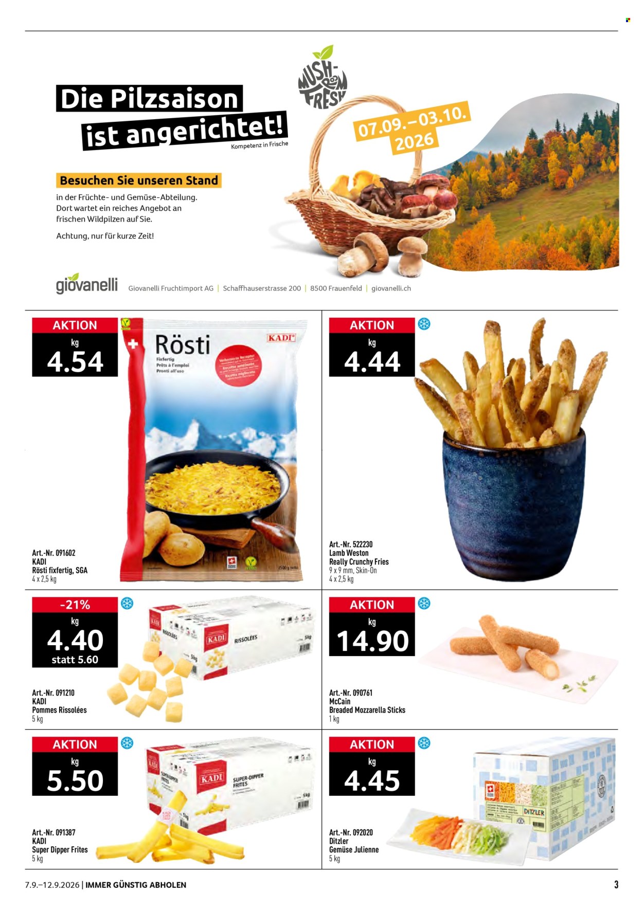 Catalogue Prodega - 7.9.2026 - 12.9.2026. Page 3. Page 3